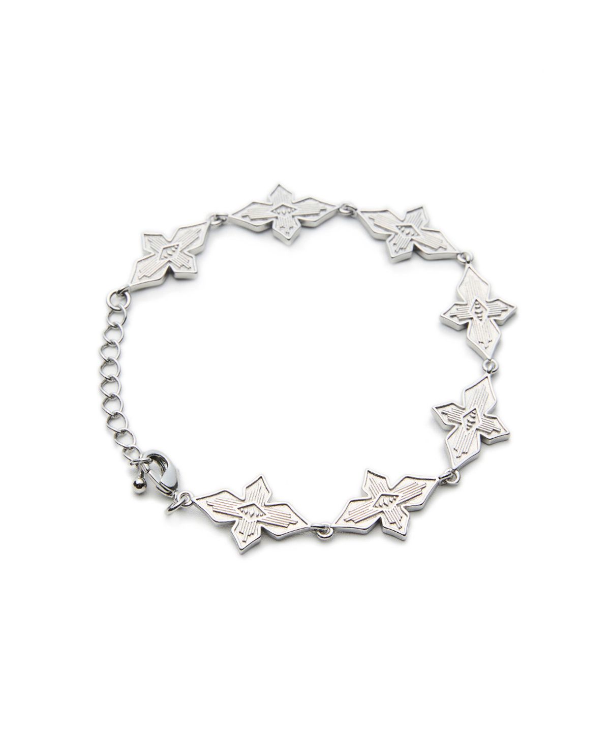 오가프(OGARP) Star Corss Bracelet Silver