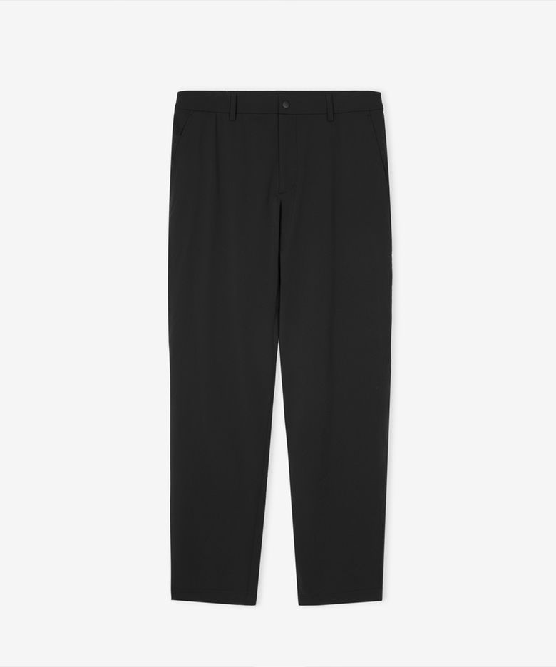 NBNTG31603 / UNI FROZEN 테이퍼드 트리코트 팬츠 (BLACK)