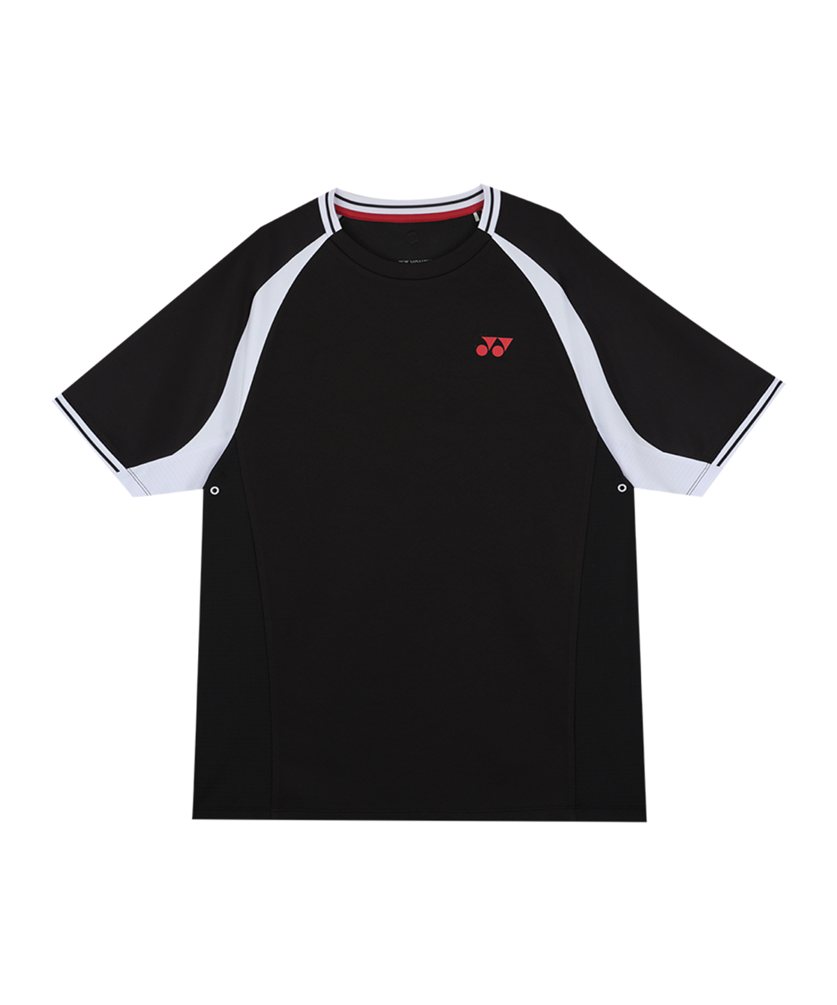 요넥스(YONEX) 265TS021M 블랙 남성용 배색 절개 포인트 테니스 게임웨어