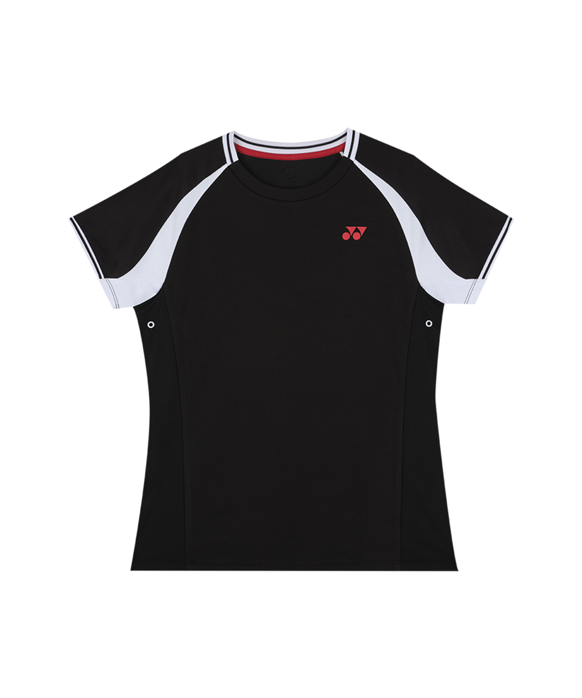 요넥스(YONEX) 265TS022F 블랙 여성용 배색 절개 포인트 테니스 게임웨어