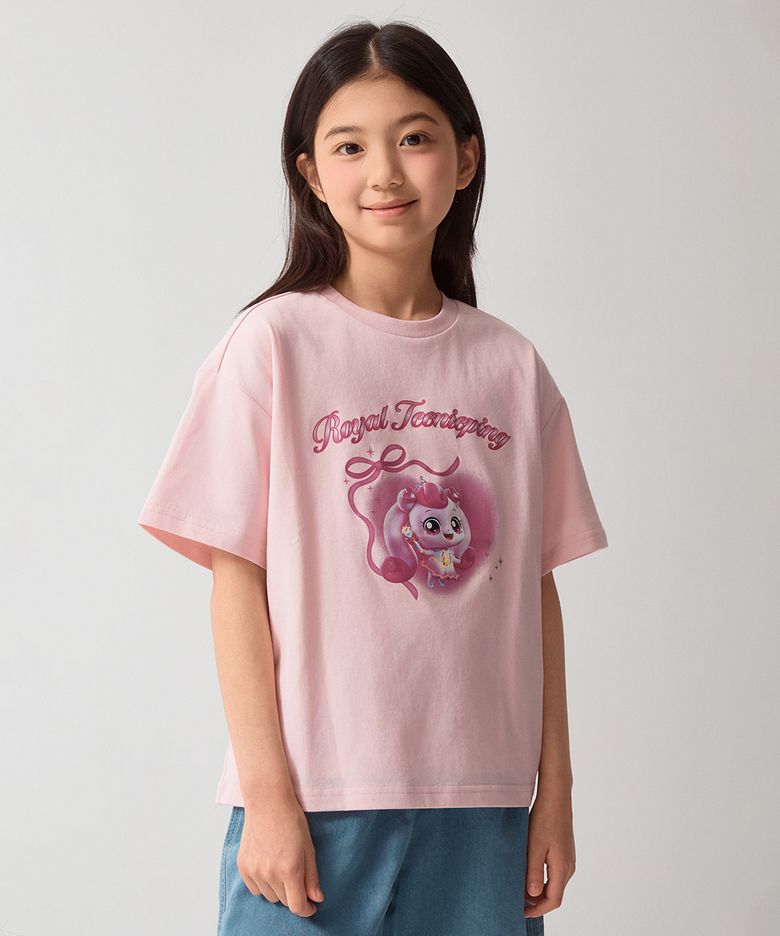 [키즈] (캐치!티니핑6) 반팔티(Pink)_SPRLG25KG1