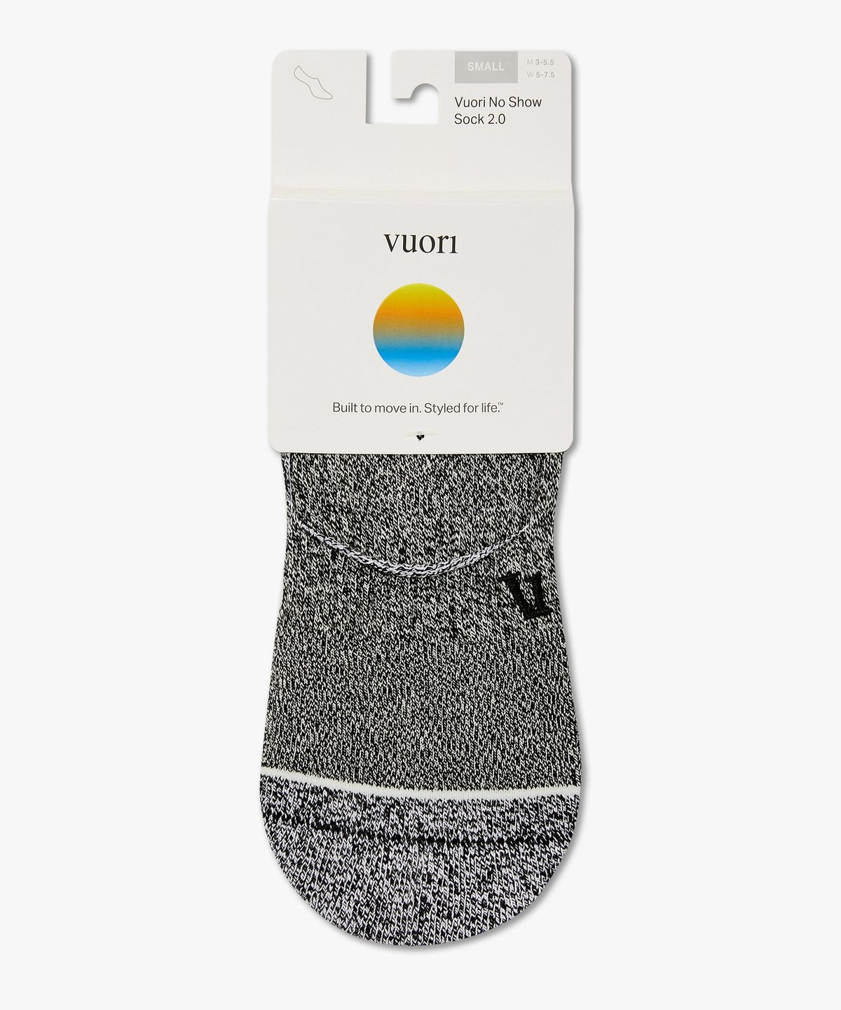 뷰오리(VUORI) [남녀공용] VUORI 노쇼 삭스 2.0_멜란지 그레이 VR16174009