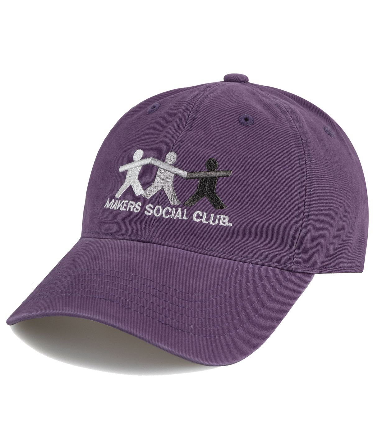 윅(WICK) MAKERS SOCIAL CLUB 카치온 볼캡-퍼플