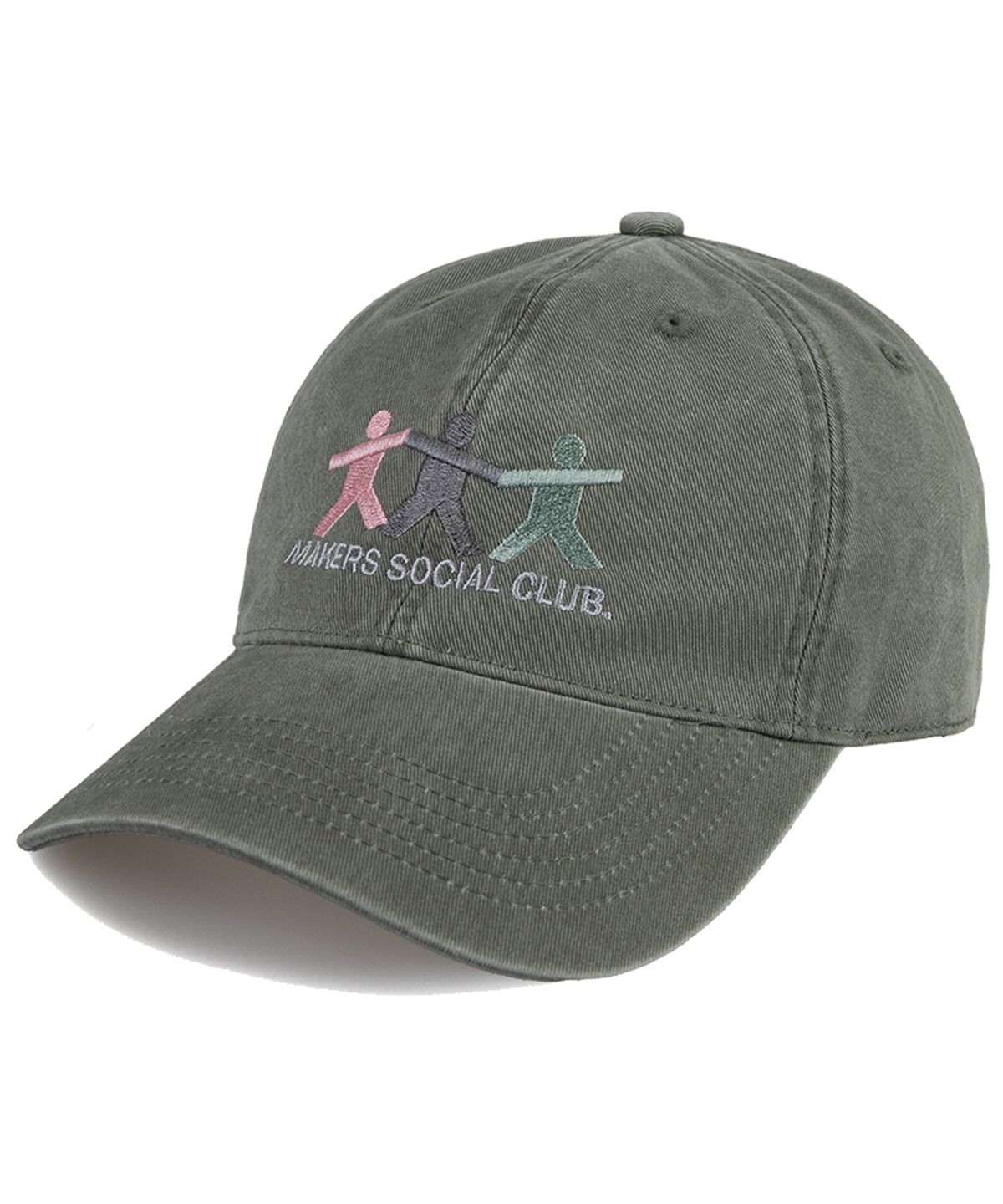 윅(WICK) MAKERS SOCIAL CLUB 카치온 볼캡-카키
