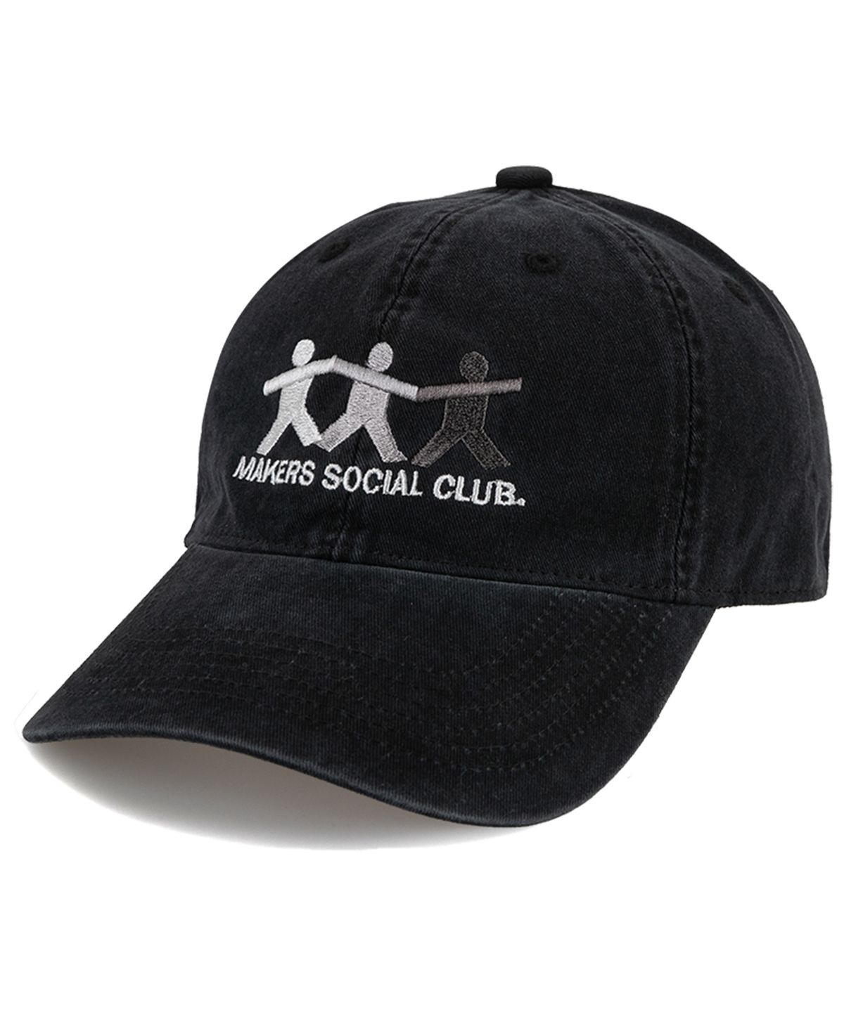 윅(WICK) MAKERS SOCIAL CLUB 카치온 볼캡-블랙