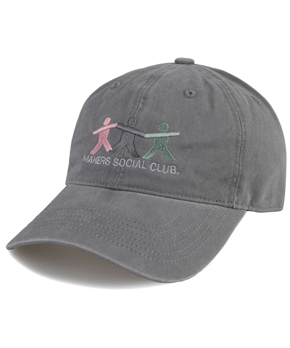 윅(WICK) MAKERS SOCIAL CLUB 카치온 볼캡-그레이