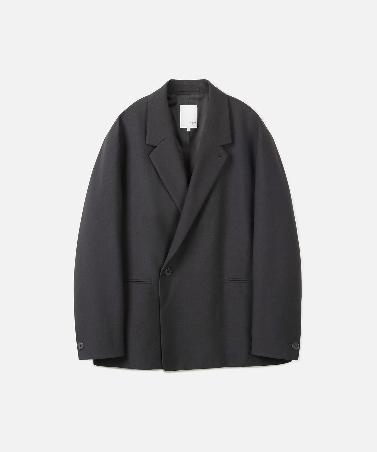 247시리즈(247SERIES) 스테디 컴포트 셋업 더블 자켓 DARK GRAY