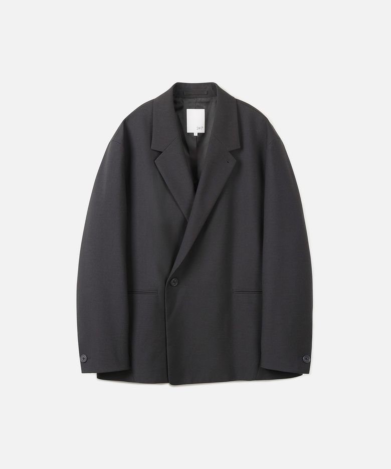 스테디 컴포트 셋업 더블 자켓 DARK GRAY