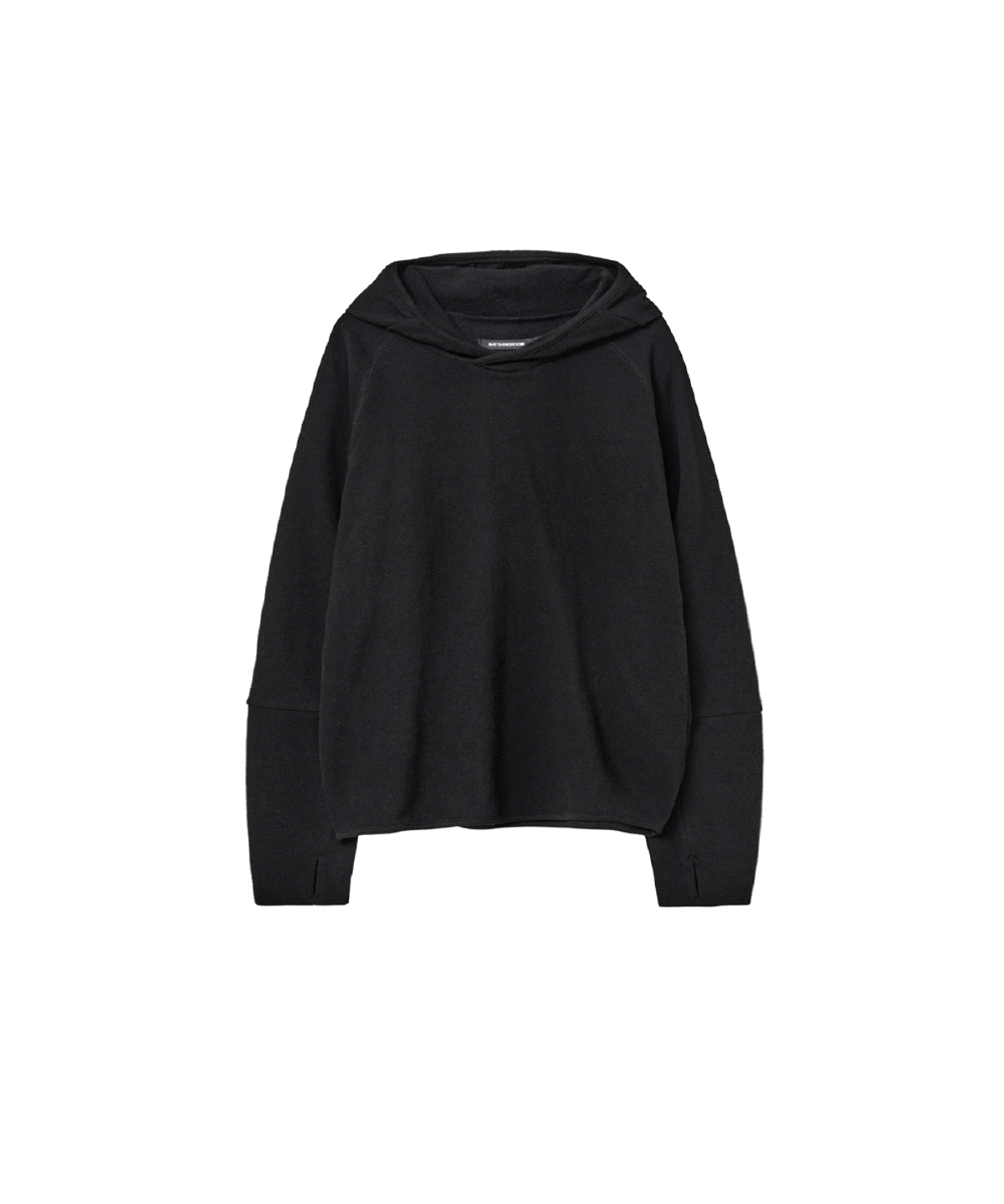 해칭룸(HATCHINGROOM) Layer Base Hoodie Black