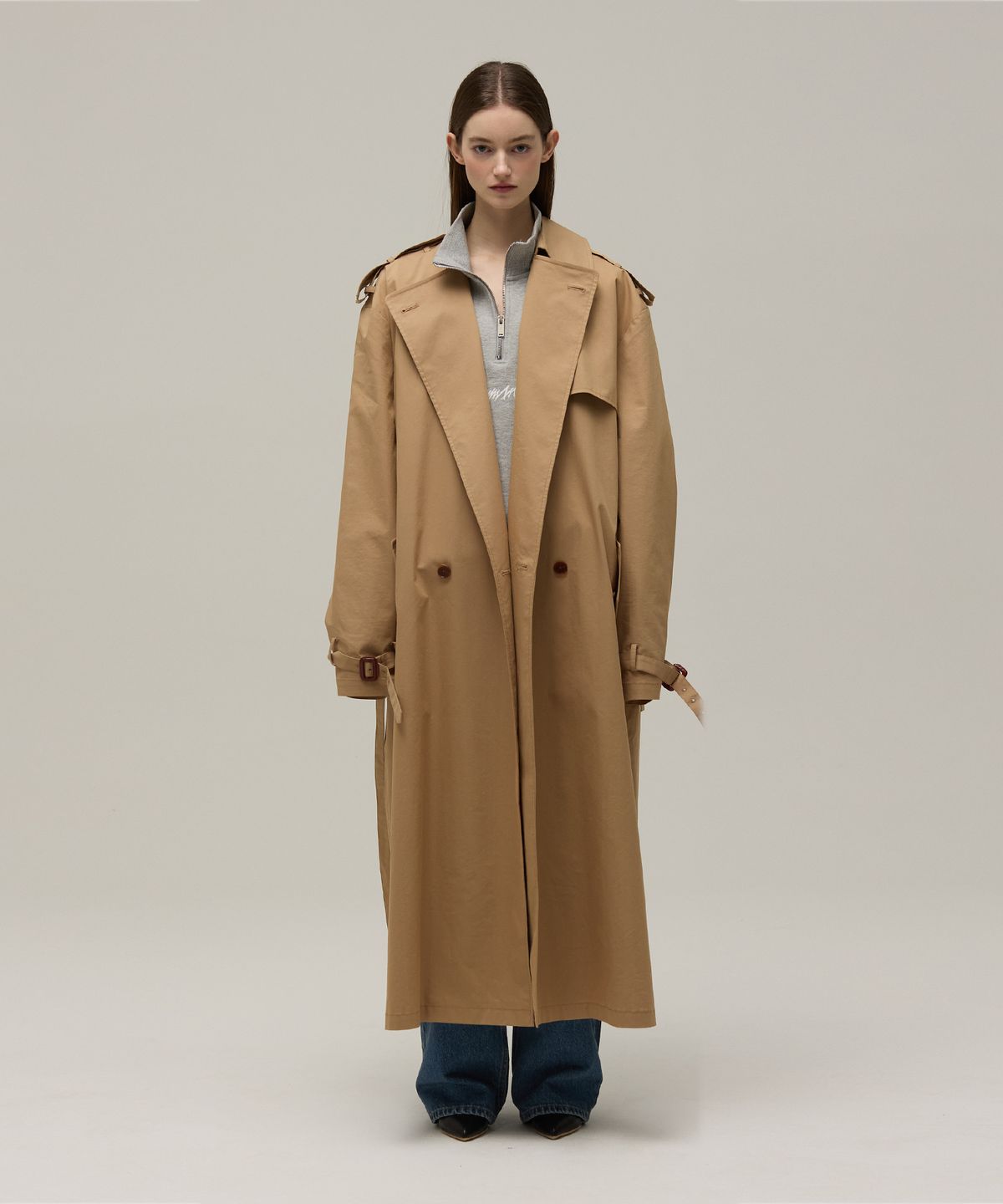 므아므(MMAM) Origami trench coat