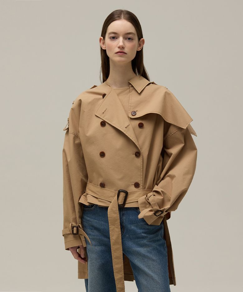 Half trench coat