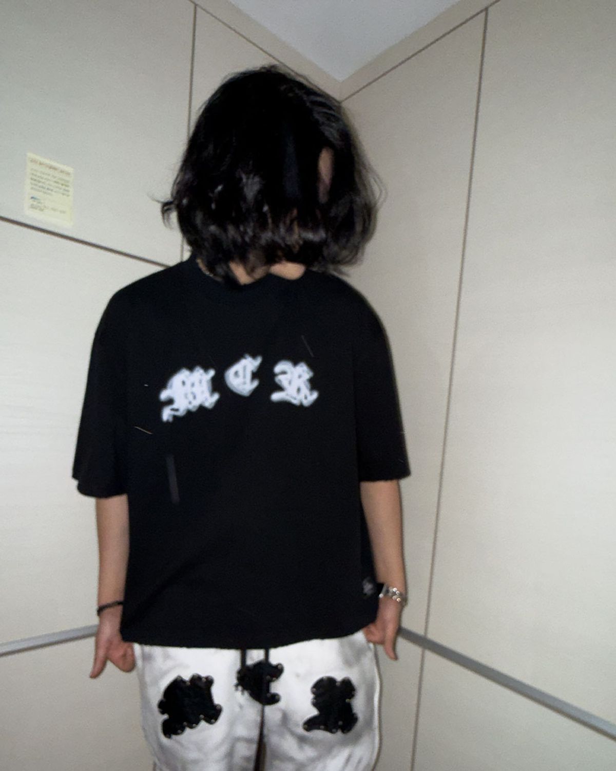 뭉(MWOONG) Code M.C.R. tee BK