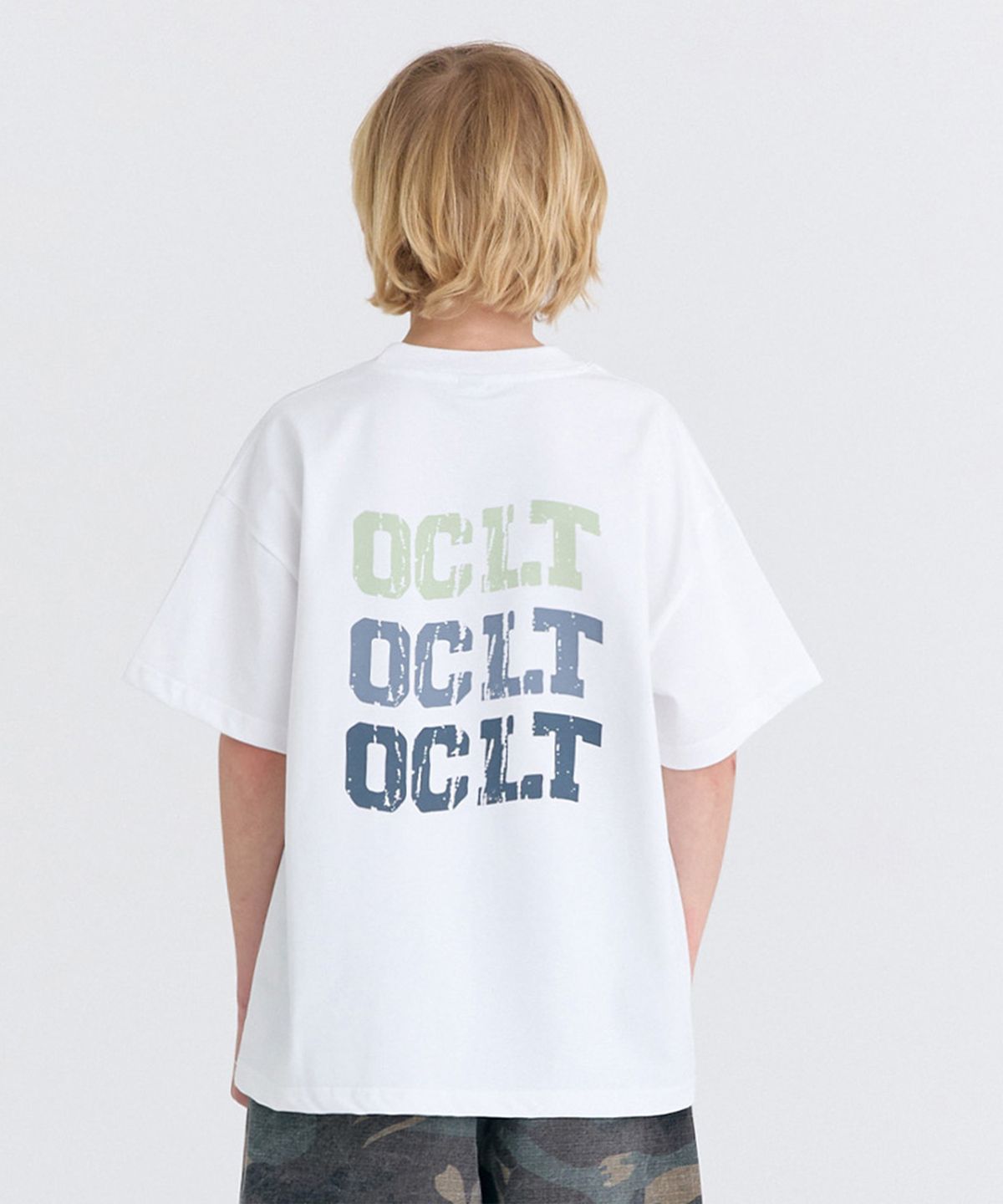오실롯 주니어(OCELOT JUNIOR) G11 쉐도우 반팔 (차콜)