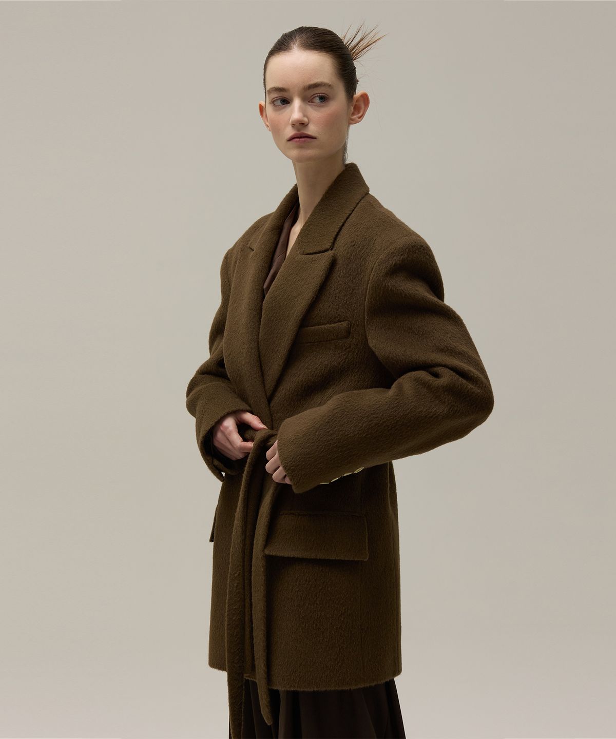 므아므(MMAM) Wool minimal jacket