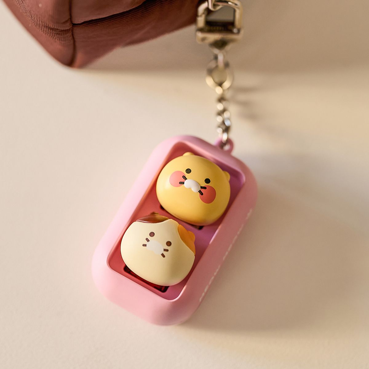 카카오프렌즈(KAKAO FRIENDS) 냥냥 키캡 키링_춘식이