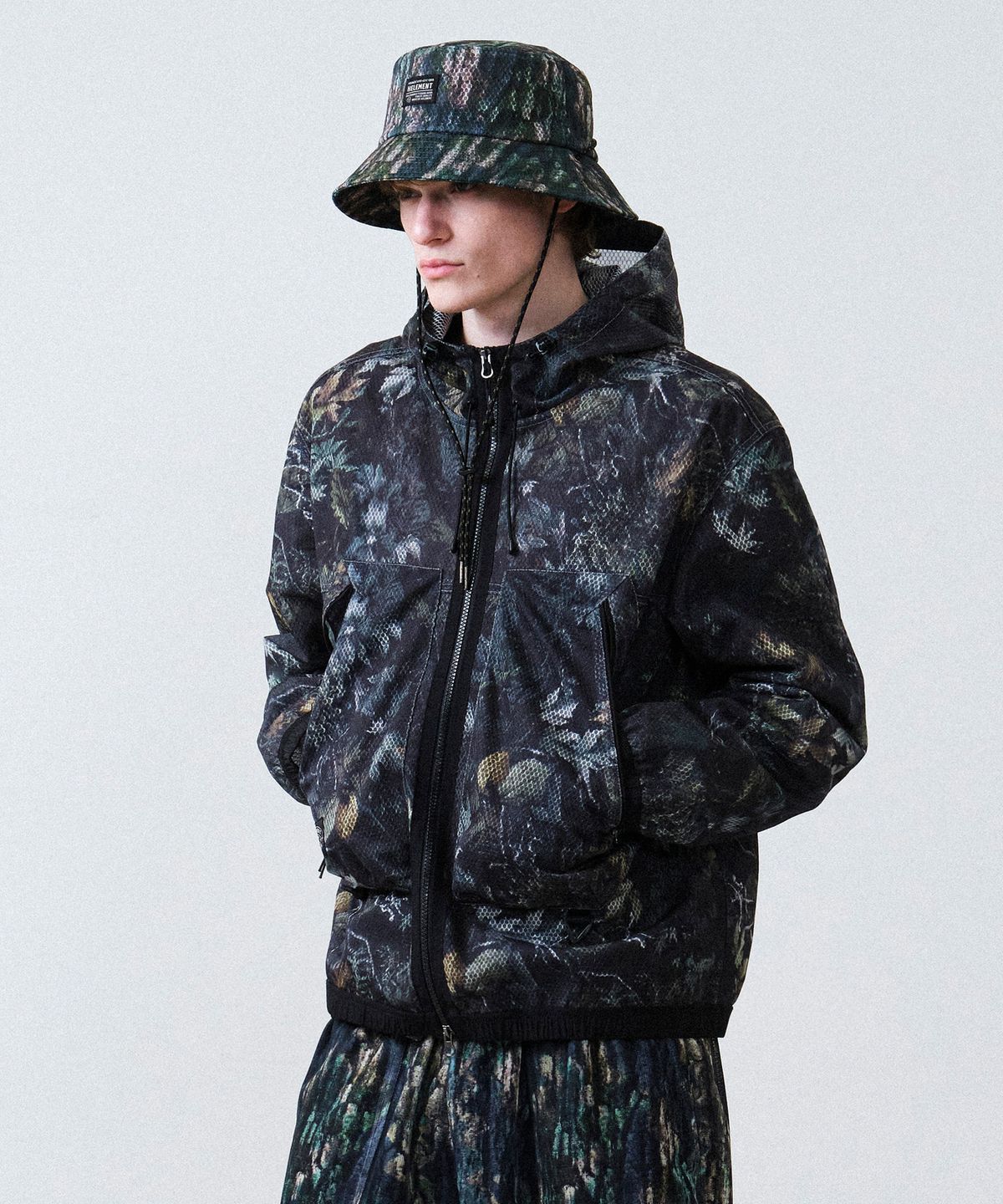 힐리먼트(HELEMENT) 모스 쉴드 메쉬 자켓 (LEAF CAMO)