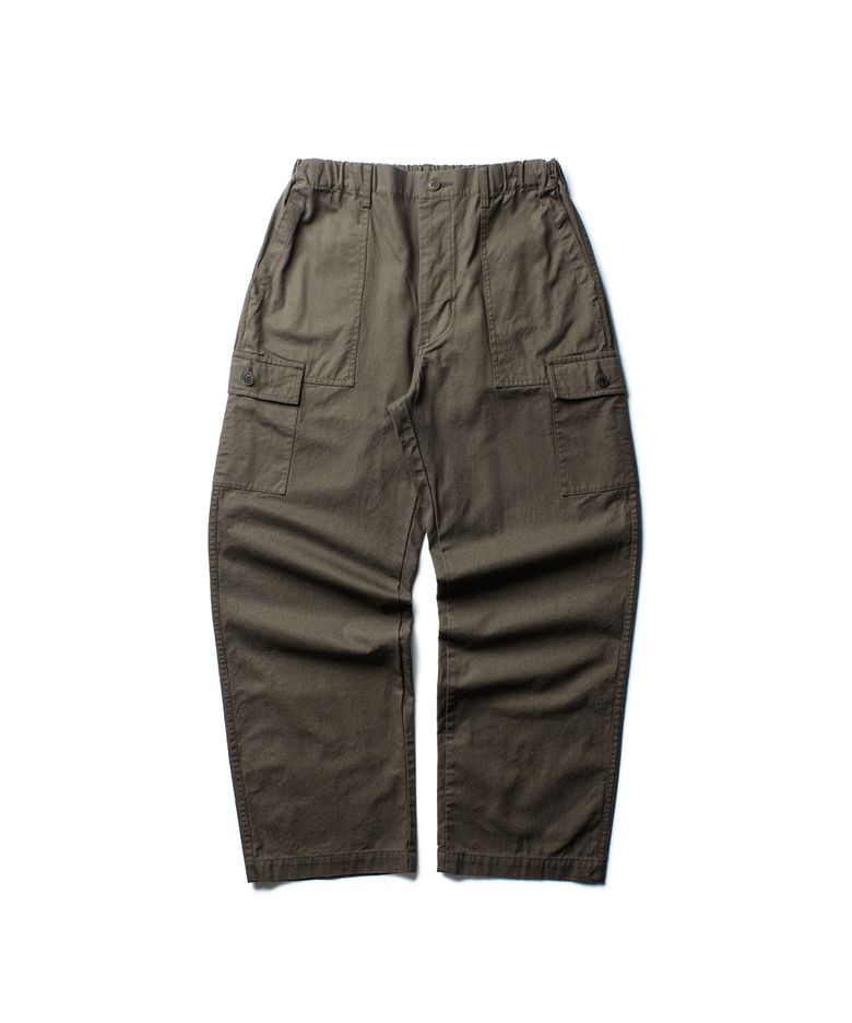 SEOKIA WORK PANTS [OLIVE BROWN]
