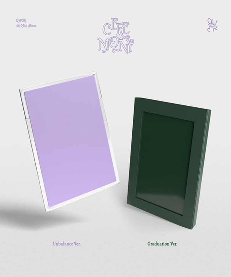 QWER 4th Mini Ablum CEREMONY (Unbalance Ver. / Graduation Ver.)