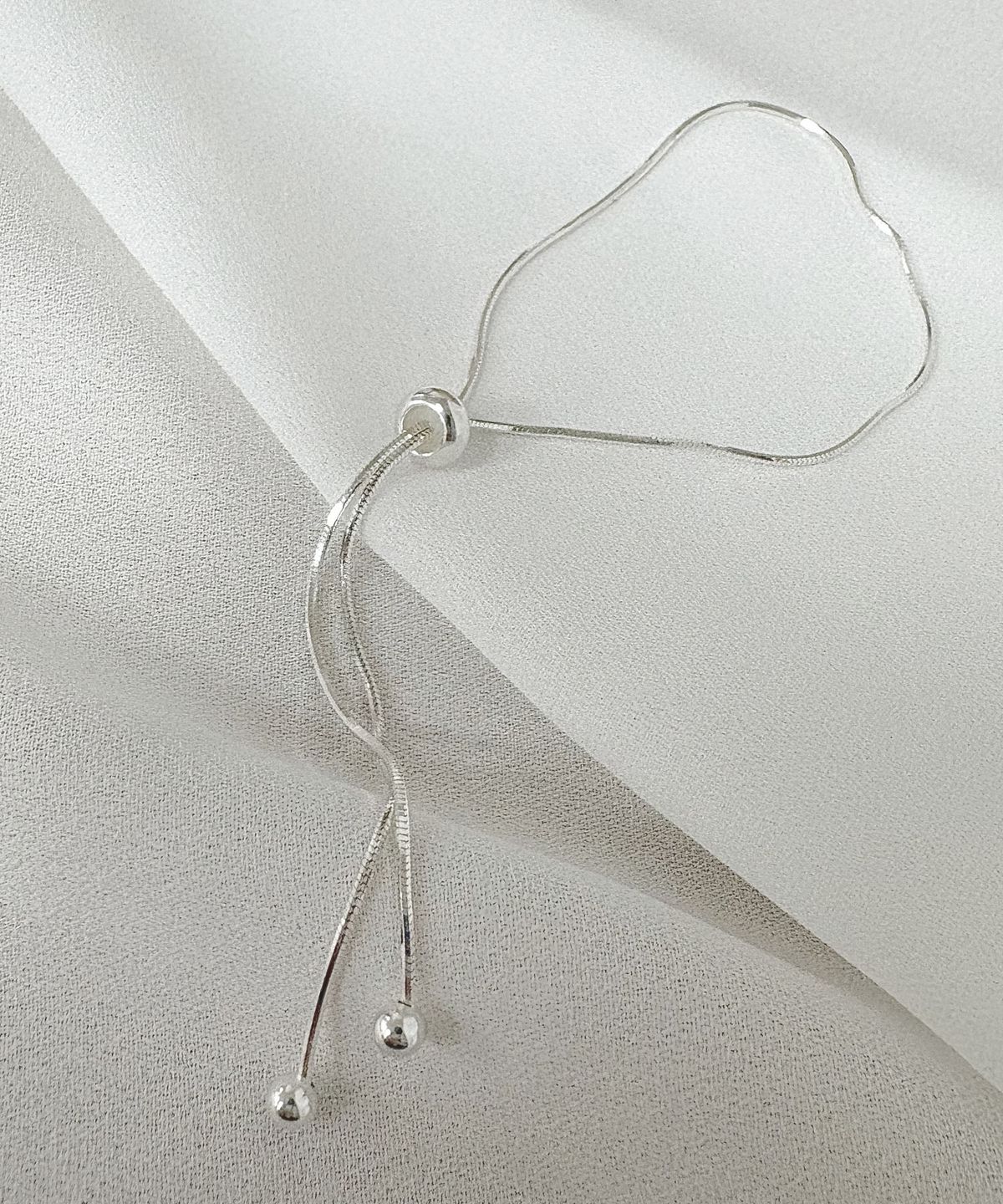 딜라이디(DELIDI) Sunset 뱀줄 팔찌 or 발찌 (925 silver) +선물포장