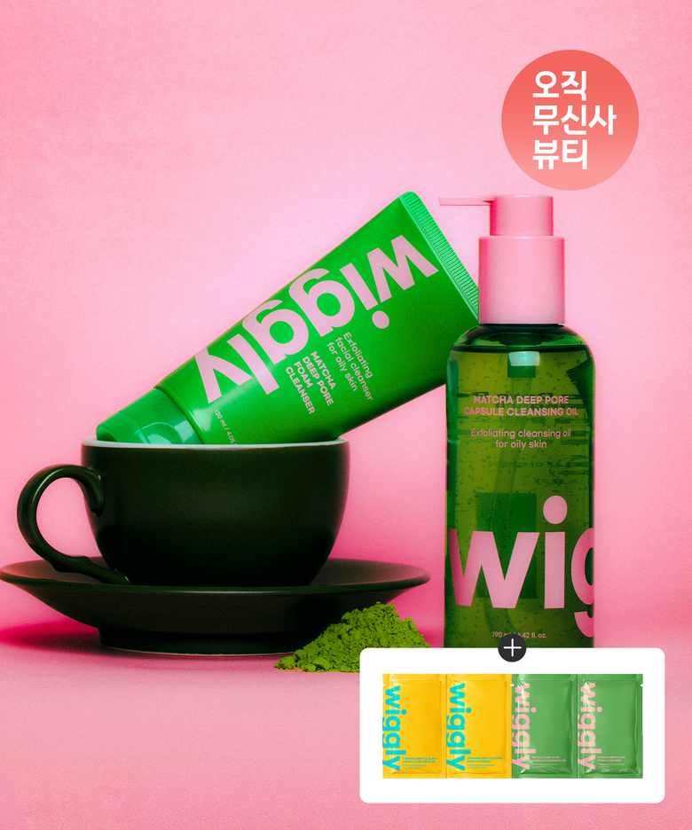 [모공케어 SET] 올인원 말차 시카 딥포어 클렌징 폼+오일 세트
