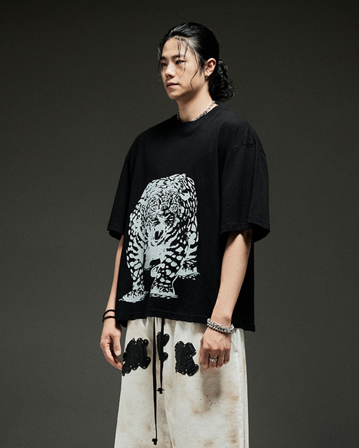 뭉(MWOONG) Jaguar tee BK