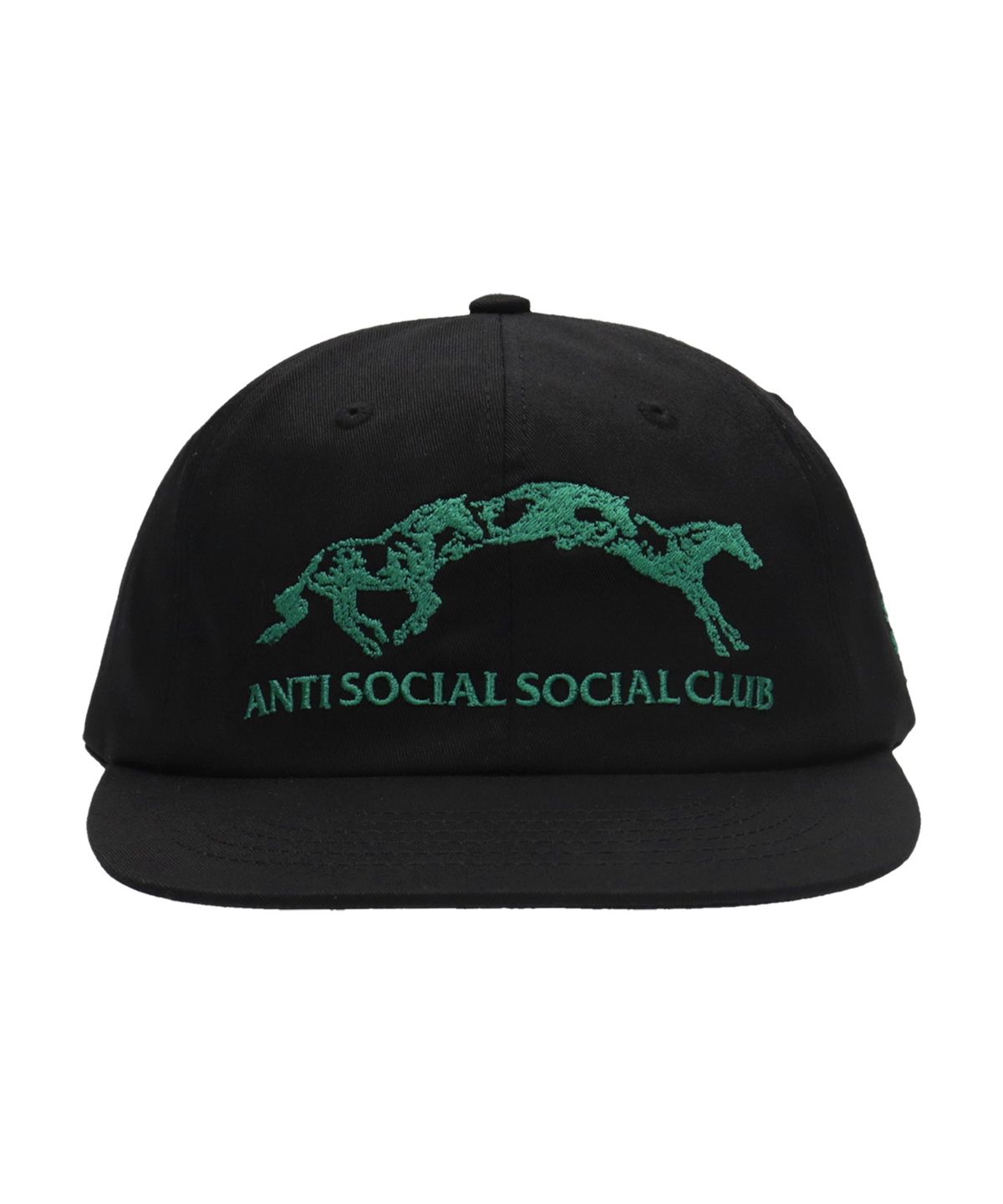 안티 소셜 소셜 클럽(ANTI SOCIAL SOCIAL CLUB) HORSE CAP BLACK