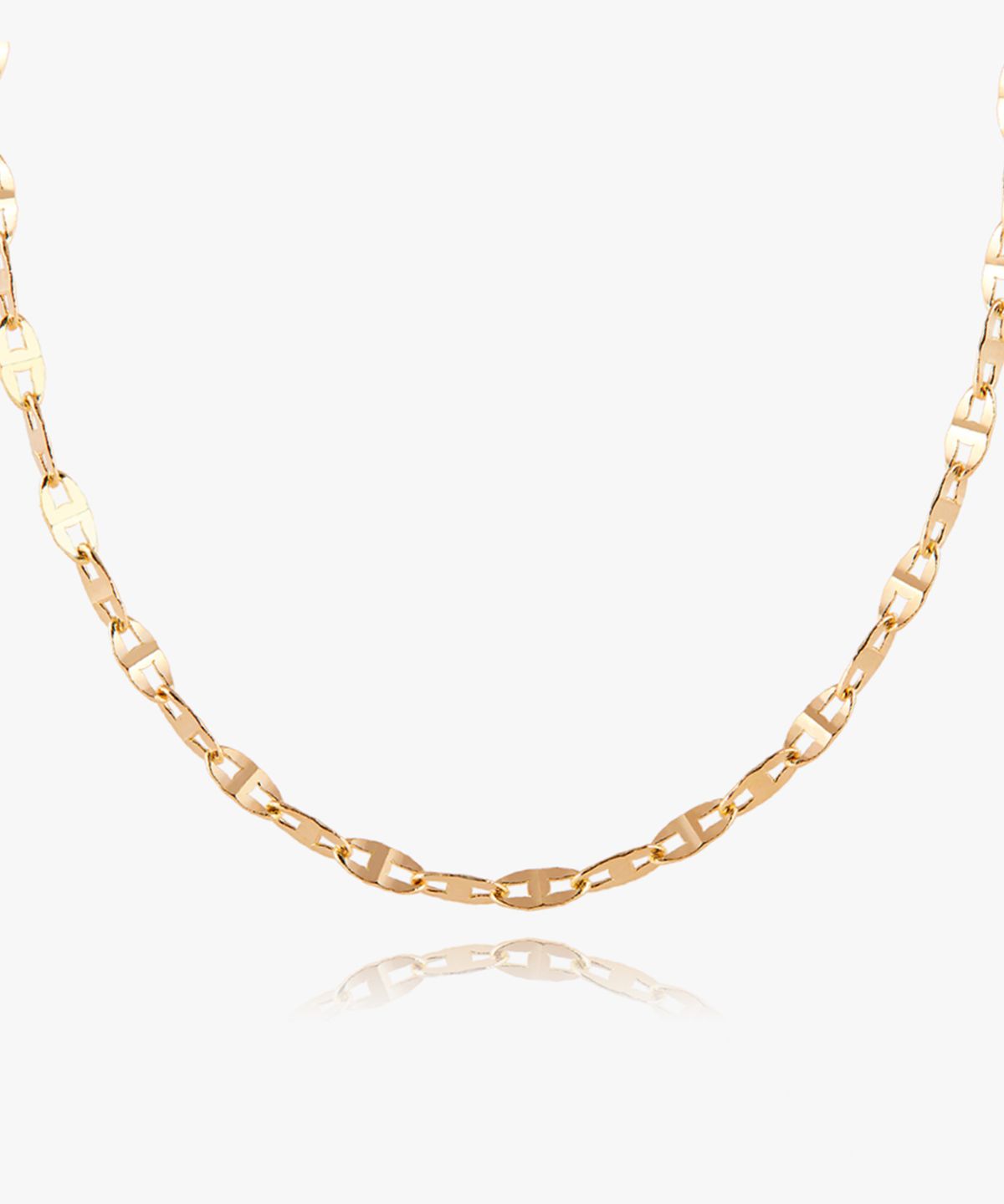 엘렌쥬얼리(HELENE JEWELRY) 14K 18K 웨이브 사다리 체인 금 목걸이