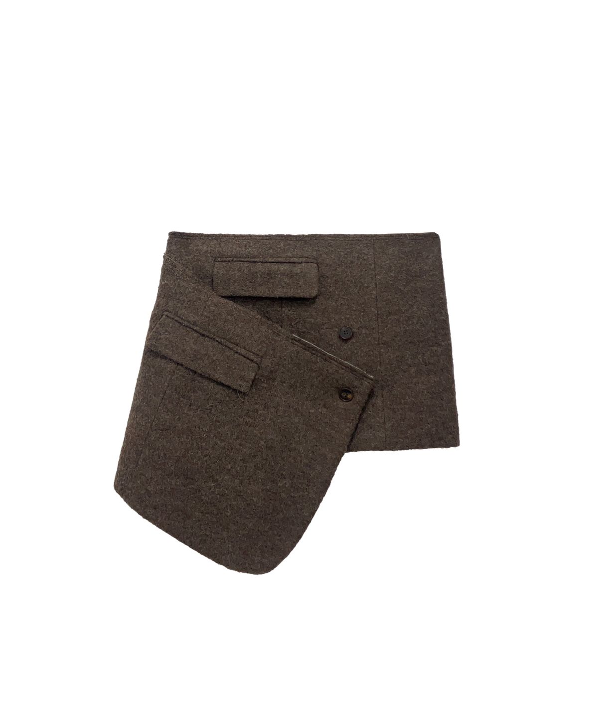므아므(MMAM) Cropped jacket wrap skirt
