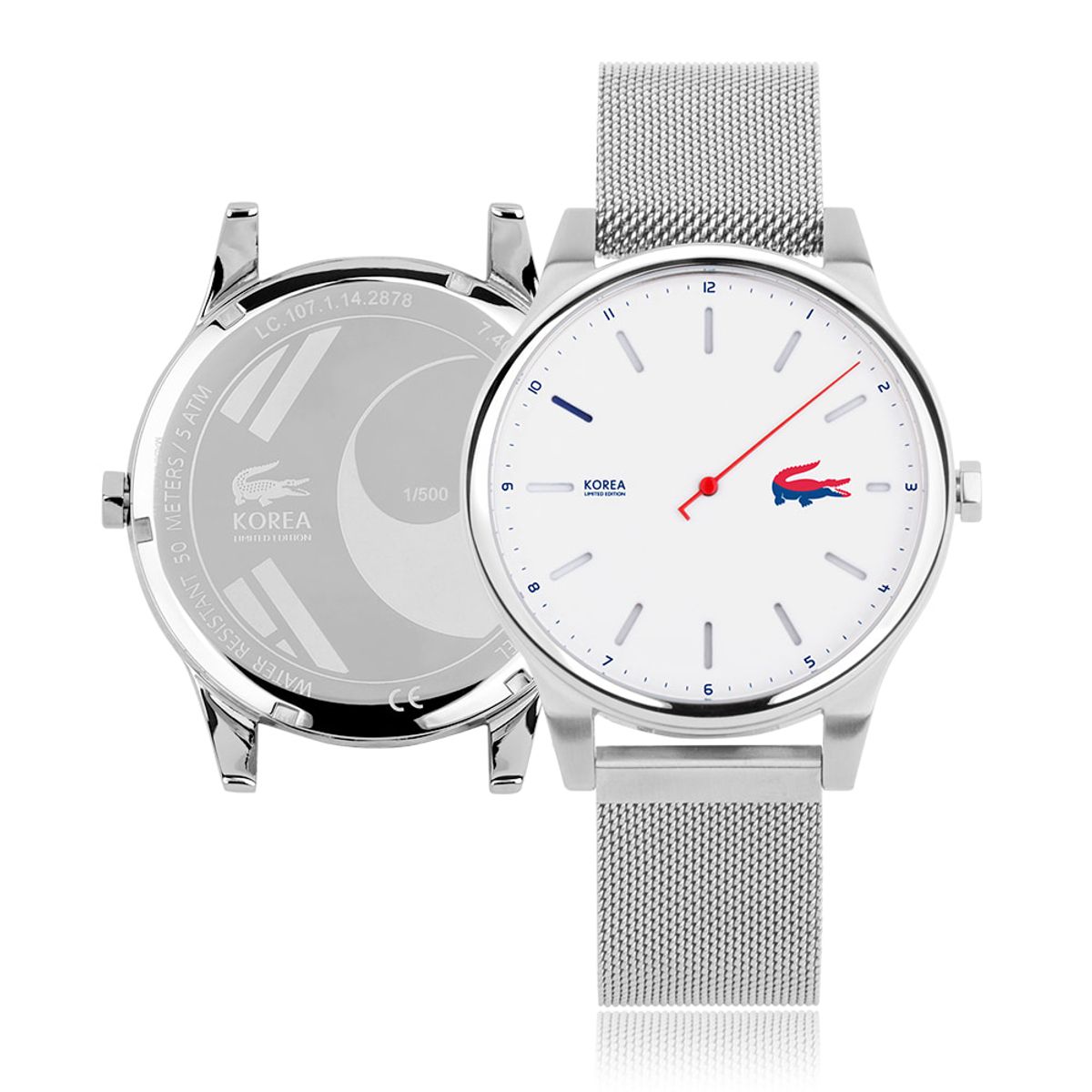 라코스테 워치(LACOSTE WATCHES) KOREA LIMITED EDITION 남성 메쉬 시계 2011026