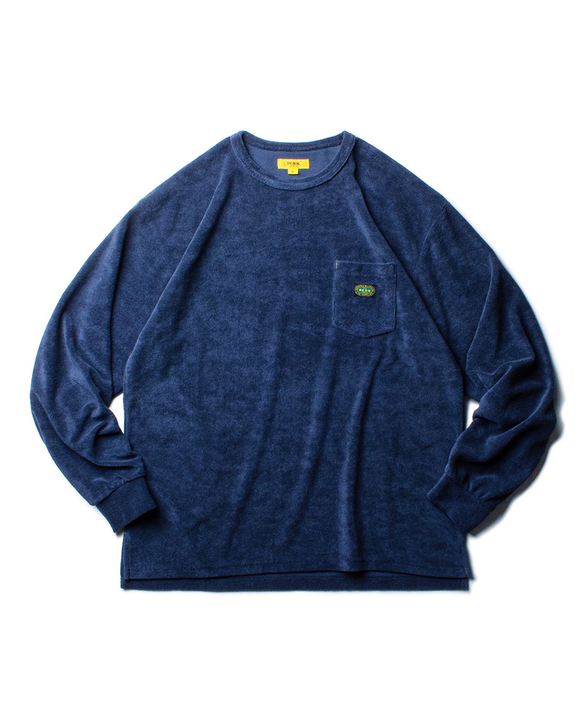 더 레스큐(THE RESQ) YOSEMITE TERRY L/S TEE [BLUEBERRY]