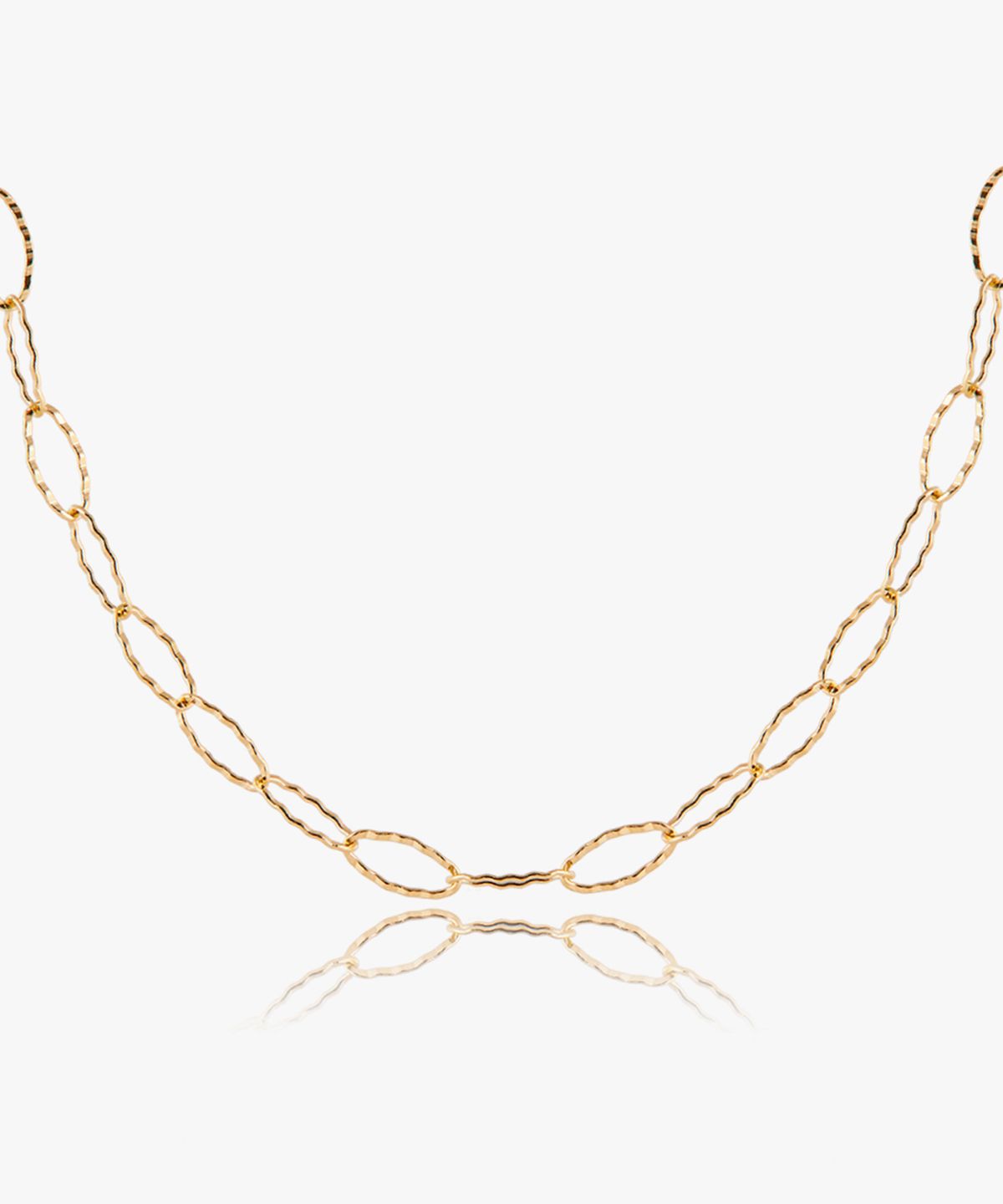 엘렌쥬얼리(HELENE JEWELRY) 14K 18K 니모 타원 체인 금 목걸이