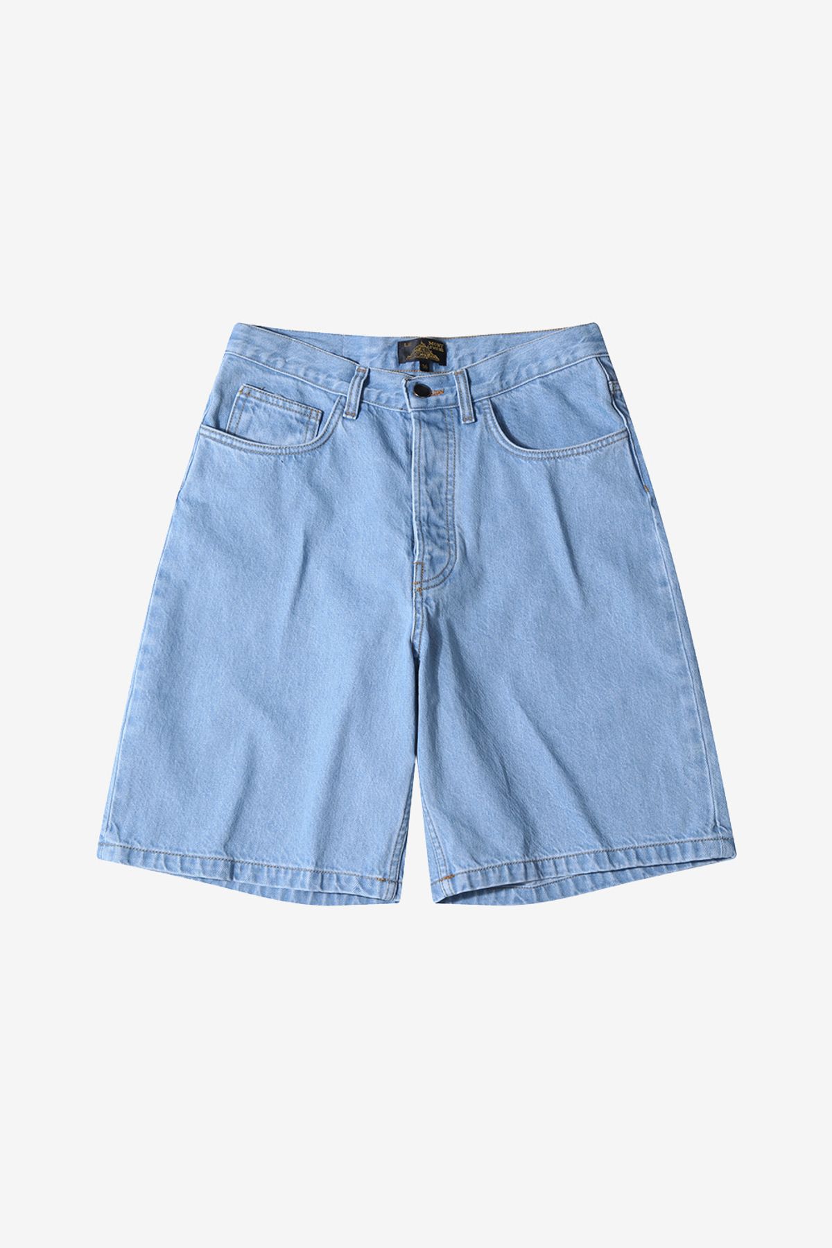 르몽생미셸(LE MONT ST MICHEL) Basic Denim Shorts_Blue