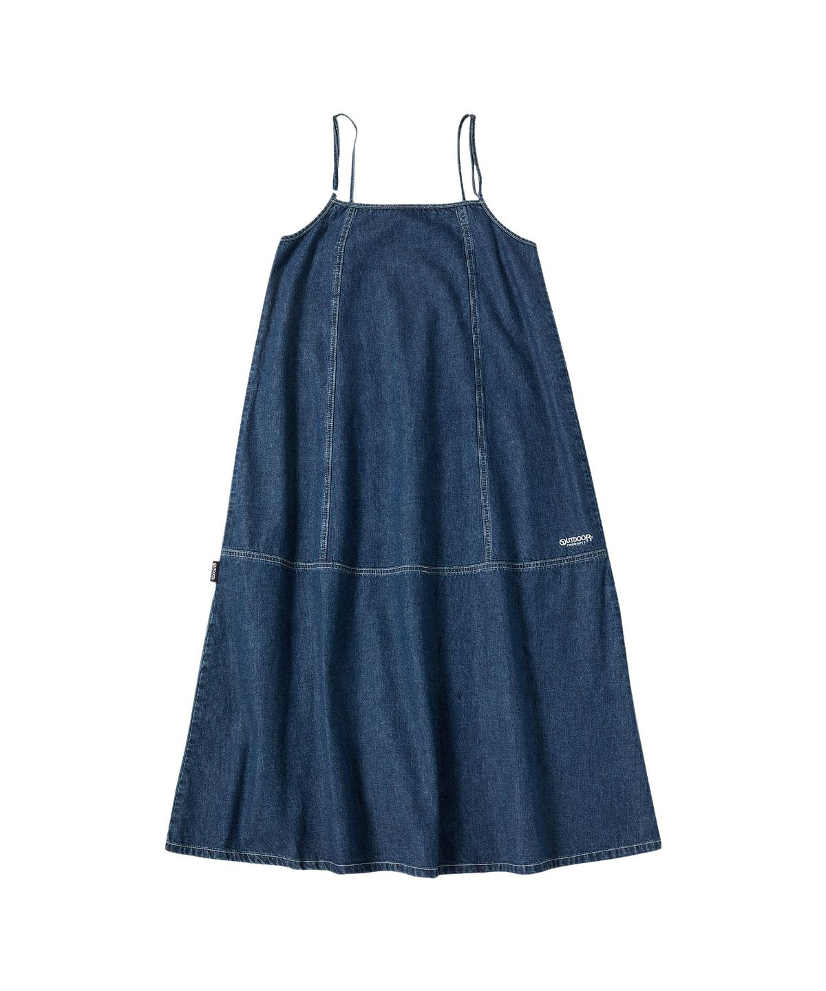 아웃도어 프로덕츠(OUTDOOR PRODUCTS) 여성 데님 슬리브리스 원피스 (딥블루)
