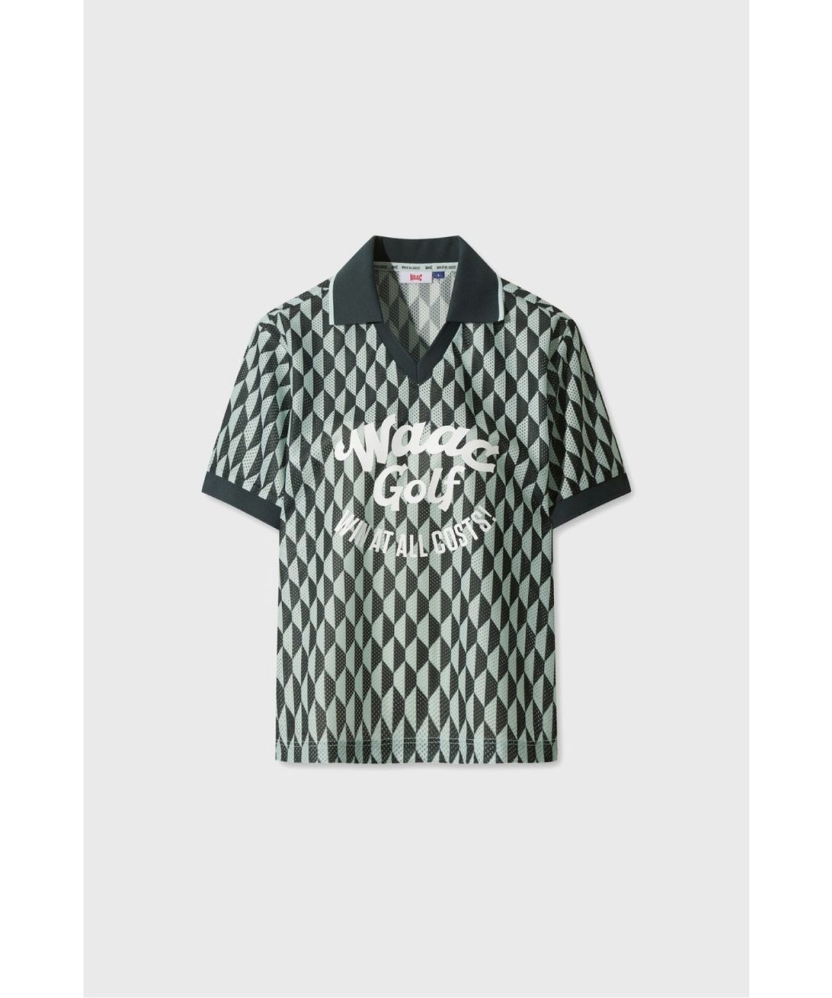 왁(WAAC) Athletic Optic Block Over Fit Polo WLTCM26402MIX
