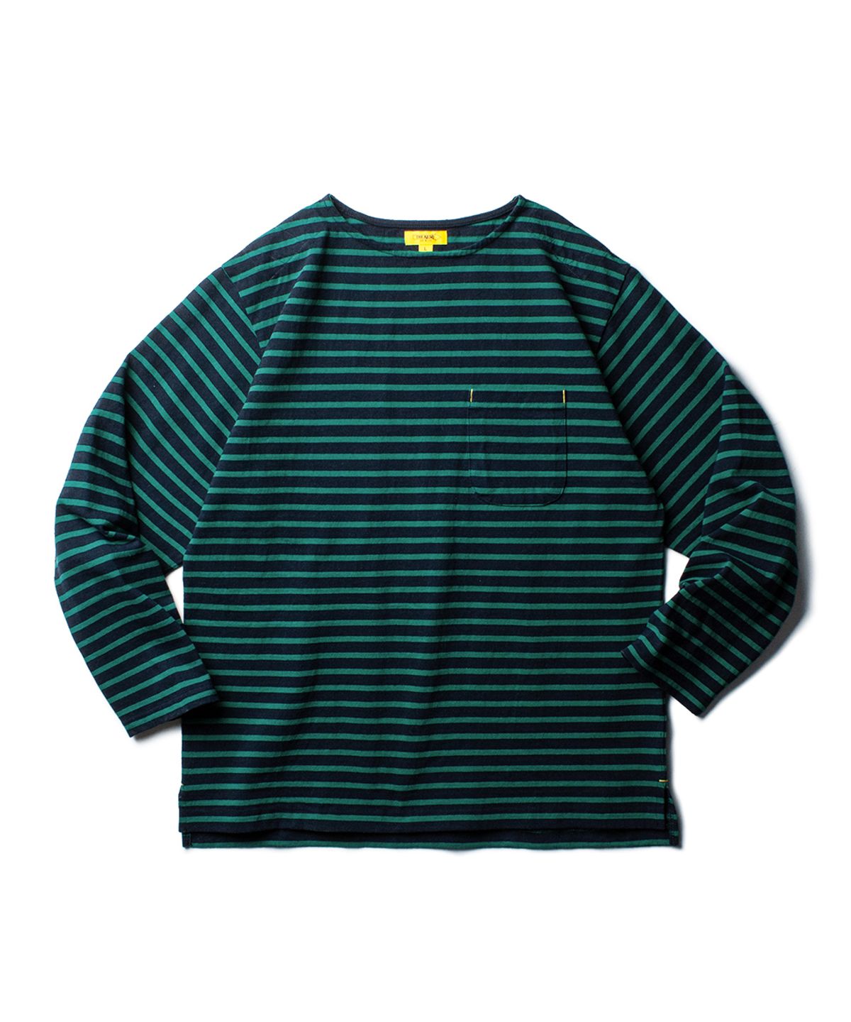 더 레스큐(THE RESQ) CLASSIC STRIPED L/S TEE [INK NAVY]