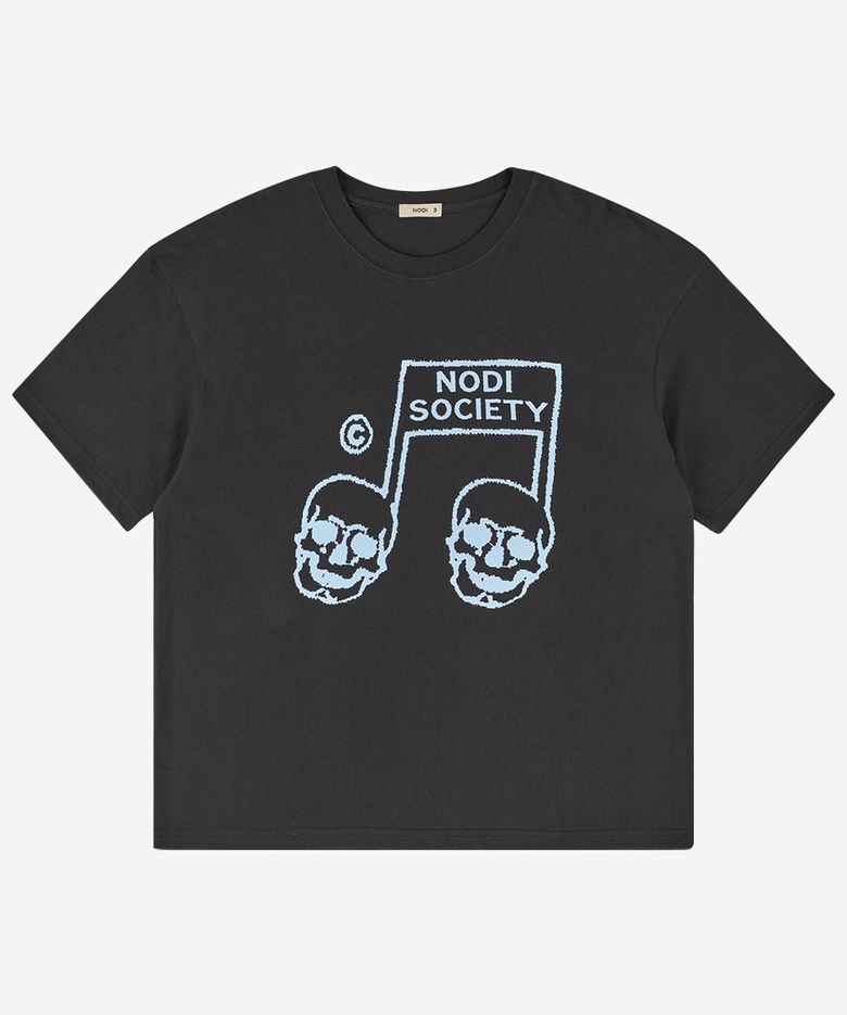 Dead Sound Society crop Tee charcoal