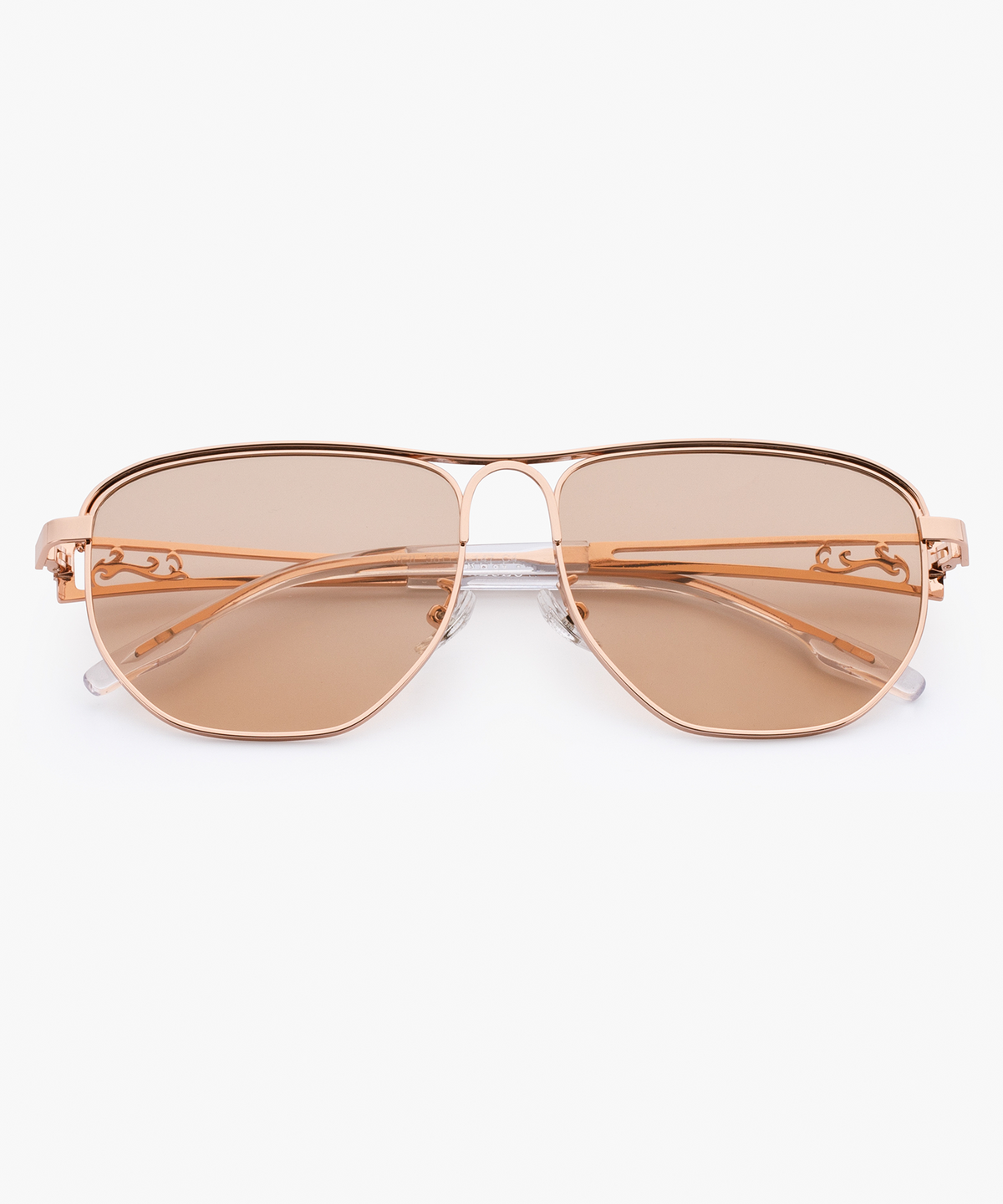 리끌로우(RECLOW) RC 스테인리스 VEIL 선글라스 ROSE BROWN
