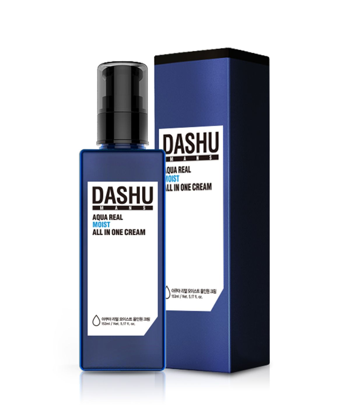 다슈(DASHU) 다슈 맨즈 아쿠아 리얼 모이스트 올인원 크림 153ml