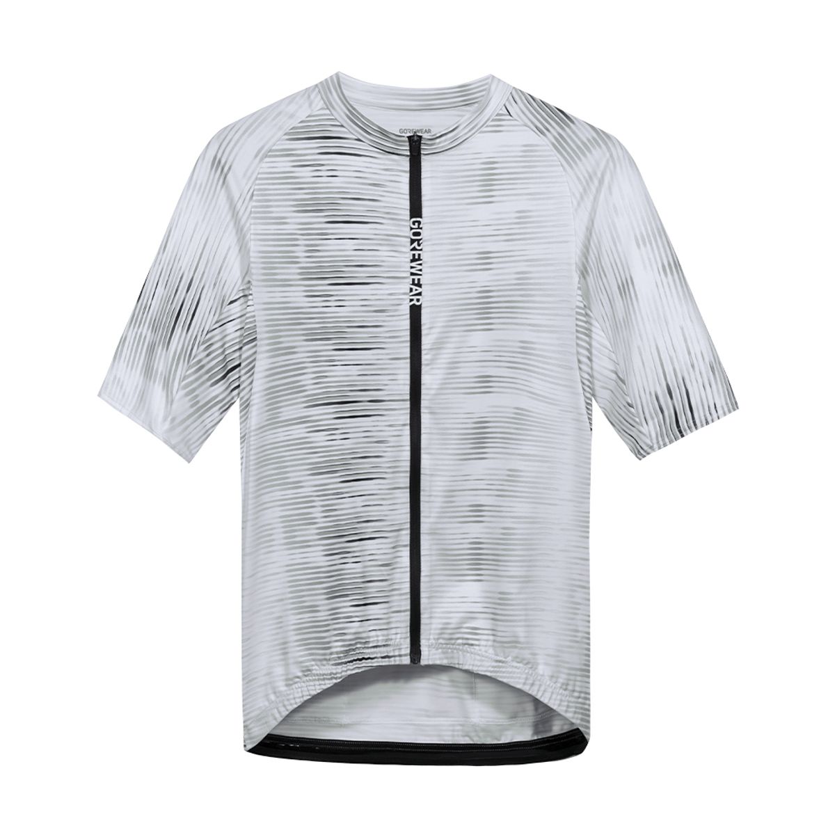 고어웨어(GOREWEAR) 아시안핏 스핀쉬프트 저지 - 화이트/블랙 (남성용) 사이클링 자전거 반팔