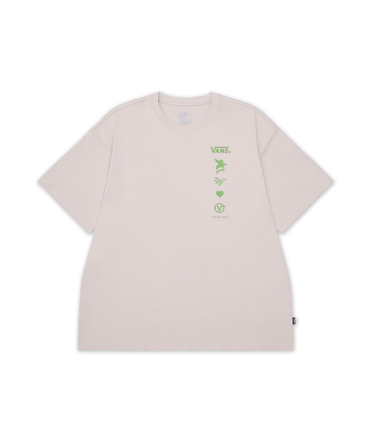 반스(VANS) 버드 반소매 티셔츠 - 타우페 미스트 / VN000TKYEN91