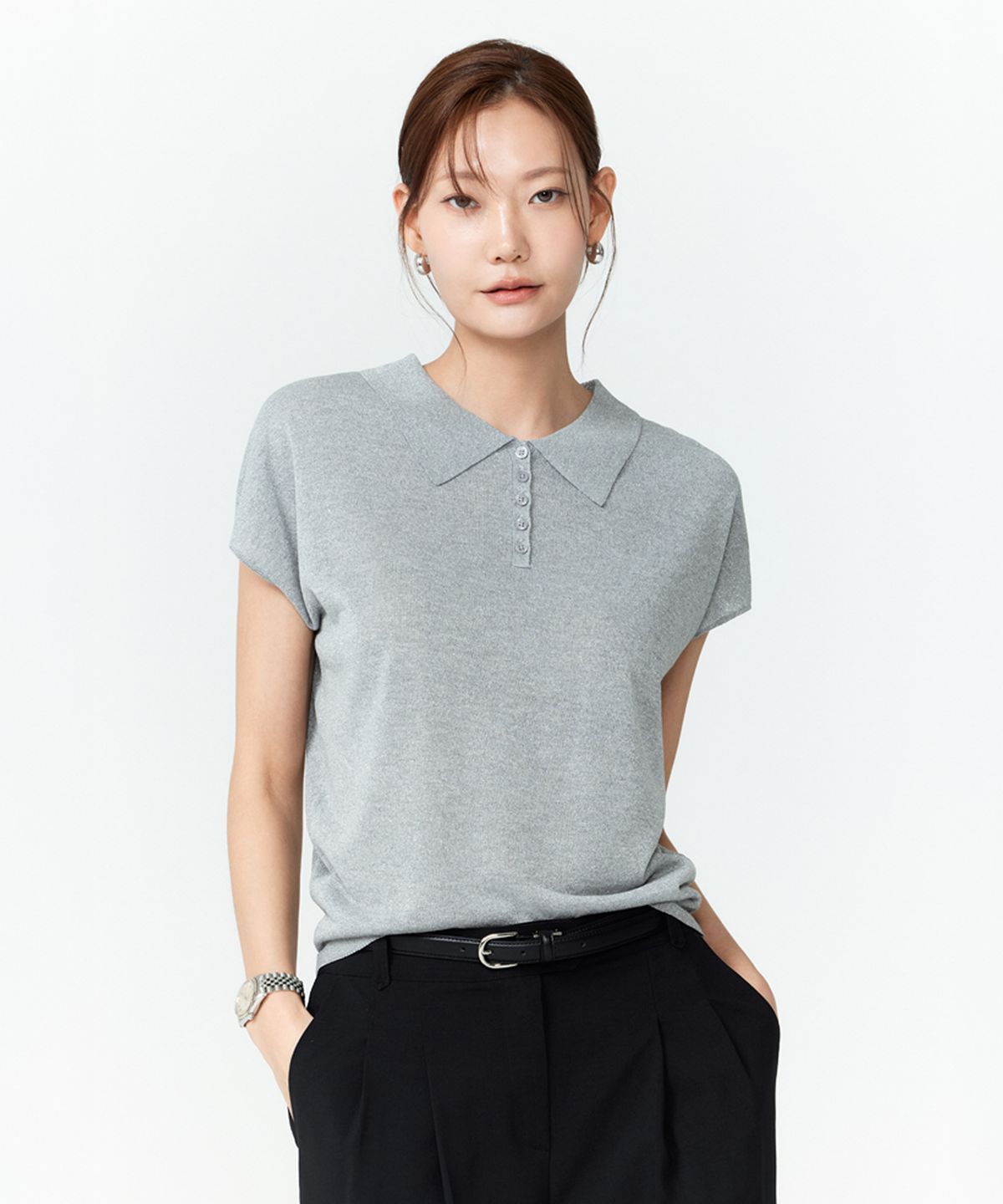 더엣지(THEATG) [3PACK] 메탈 카라 돌먼니트