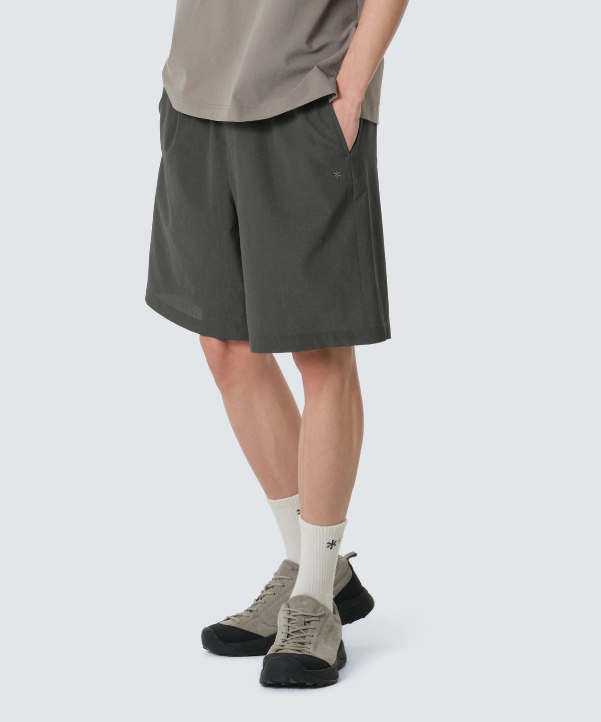 스노우피크 어패럴(SNOWPEAK APPAREL) 미닛 반바지 (S26MMFHP74) Dark Gray
