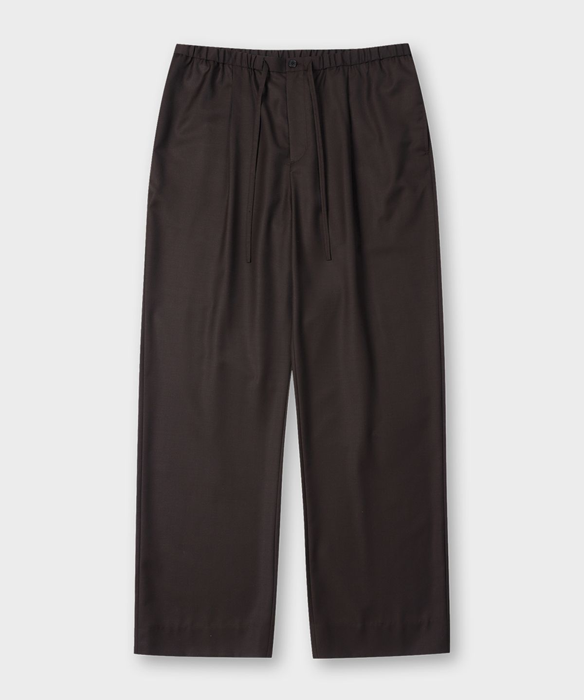 테일던(TAILDERN) Stefano Bending Wool Pants Brown