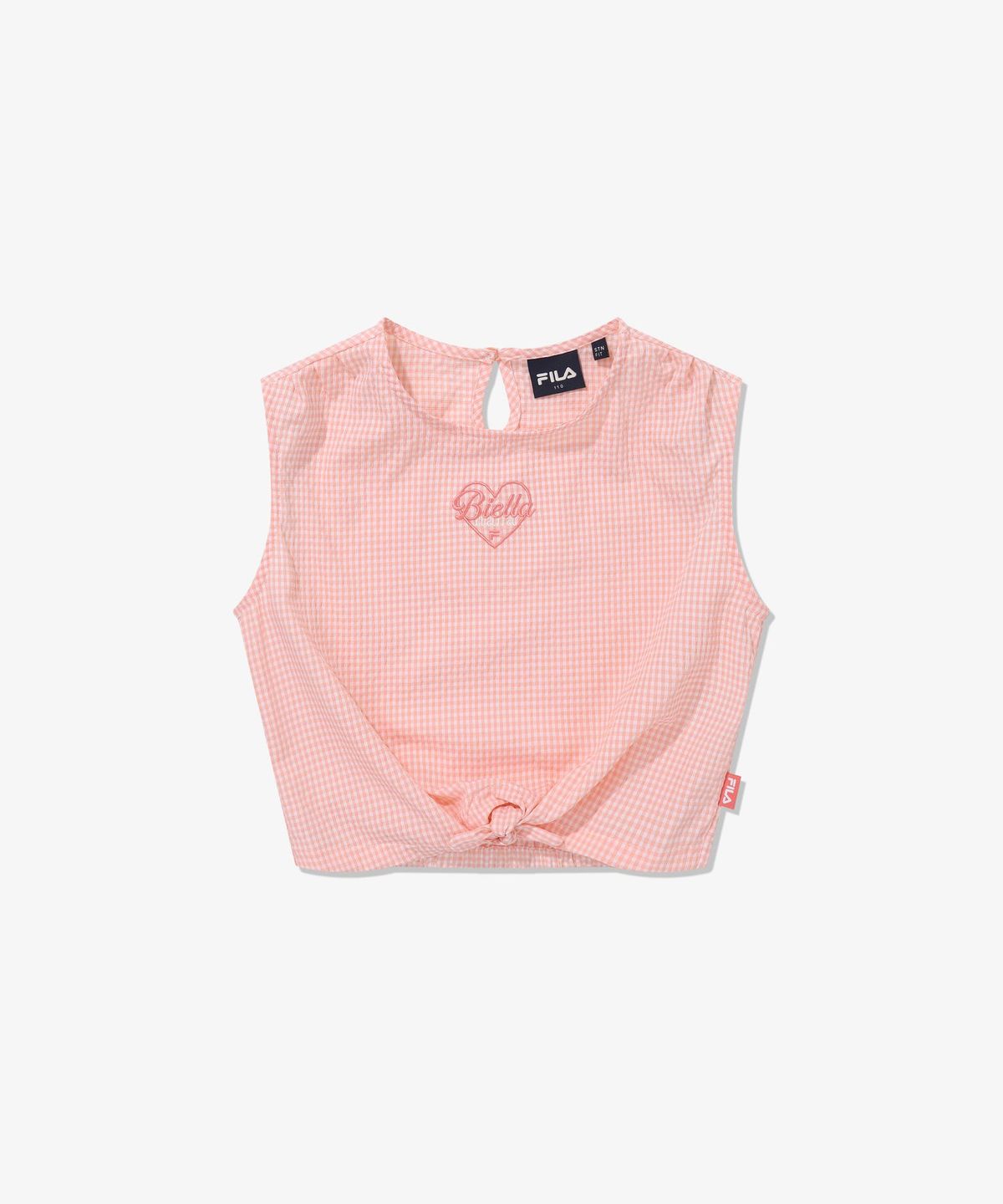 휠라 키즈(FILA KIDS) 시어서커 매듭 티셔츠