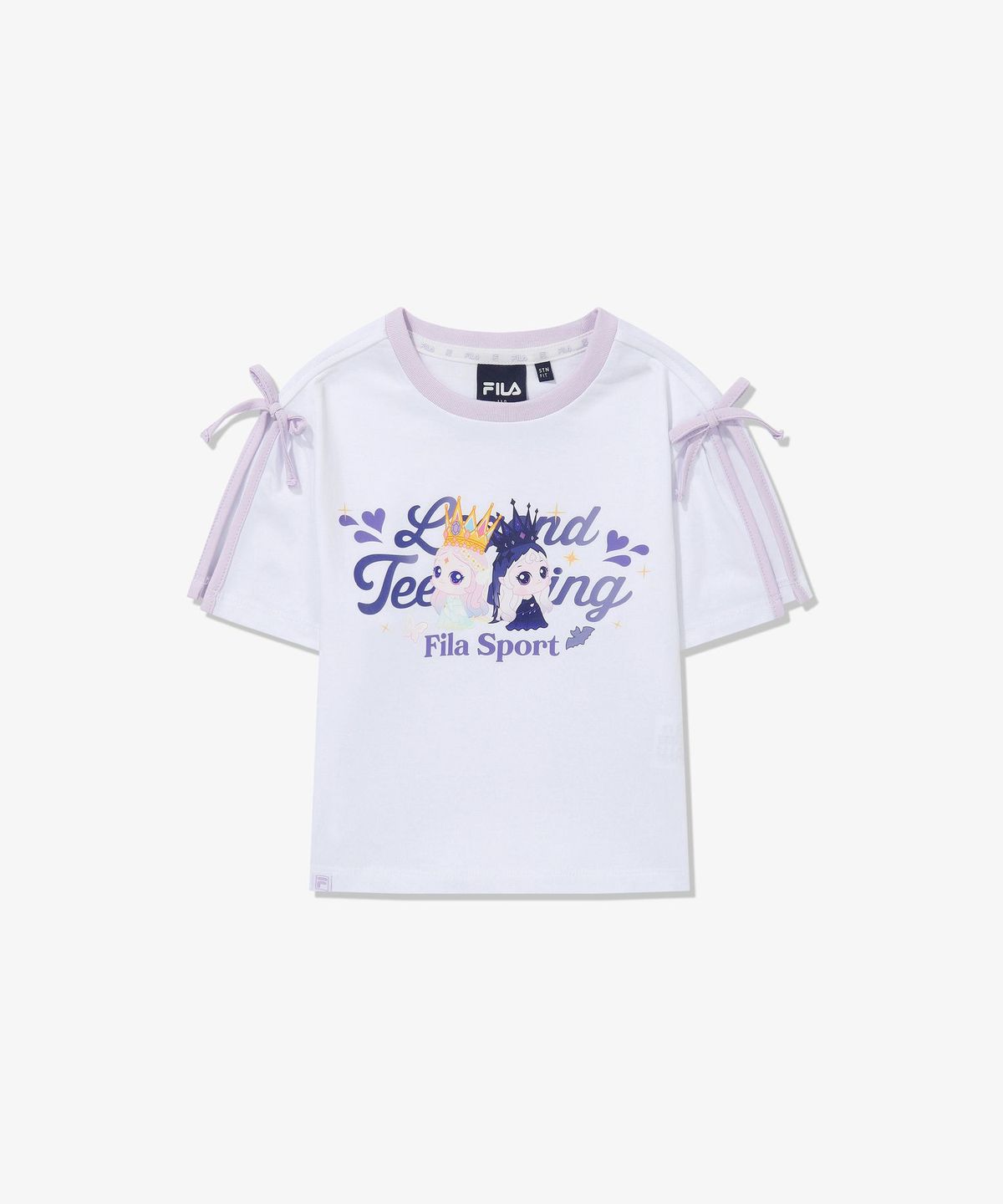 휠라 키즈(FILA KIDS) 프린세스 캐치! 티니핑 소매트임 티셔츠