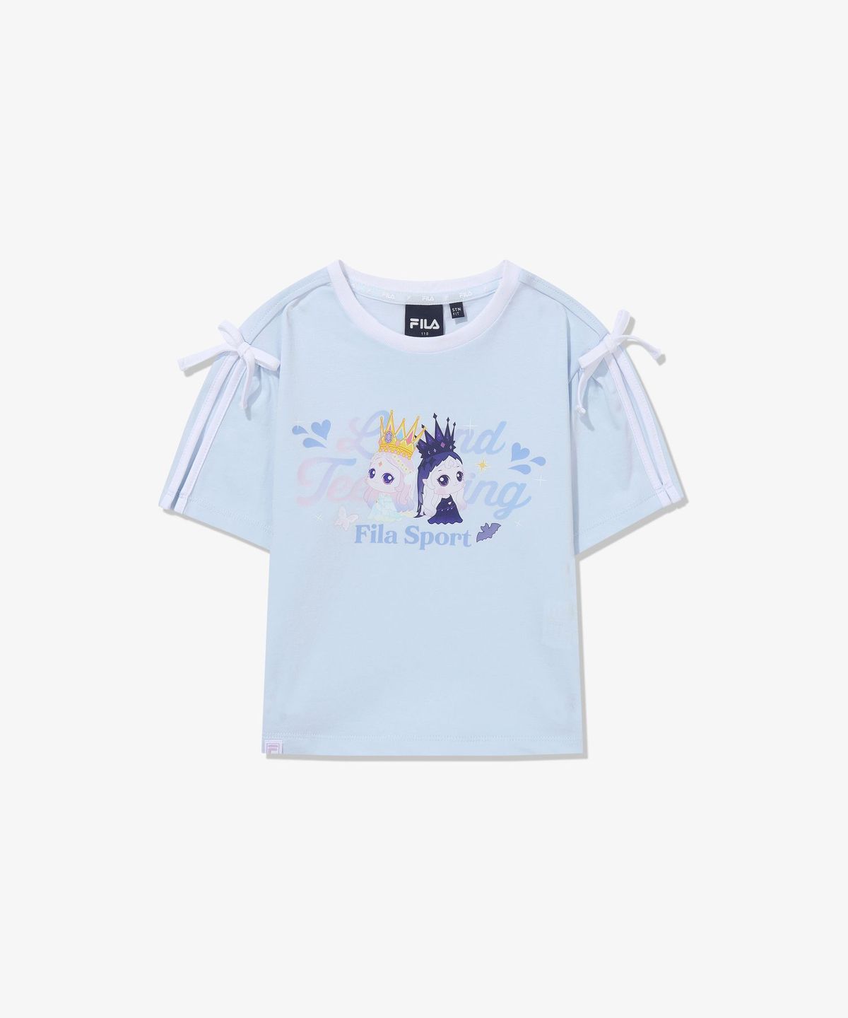 휠라 키즈(FILA KIDS) 프린세스 캐치! 티니핑 소매트임 티셔츠
