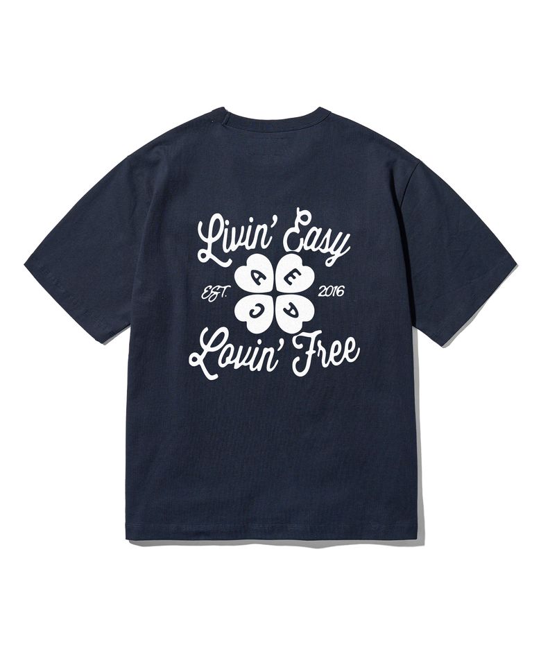 (Woman) AECA LOVIN EASY TEE-NAVY