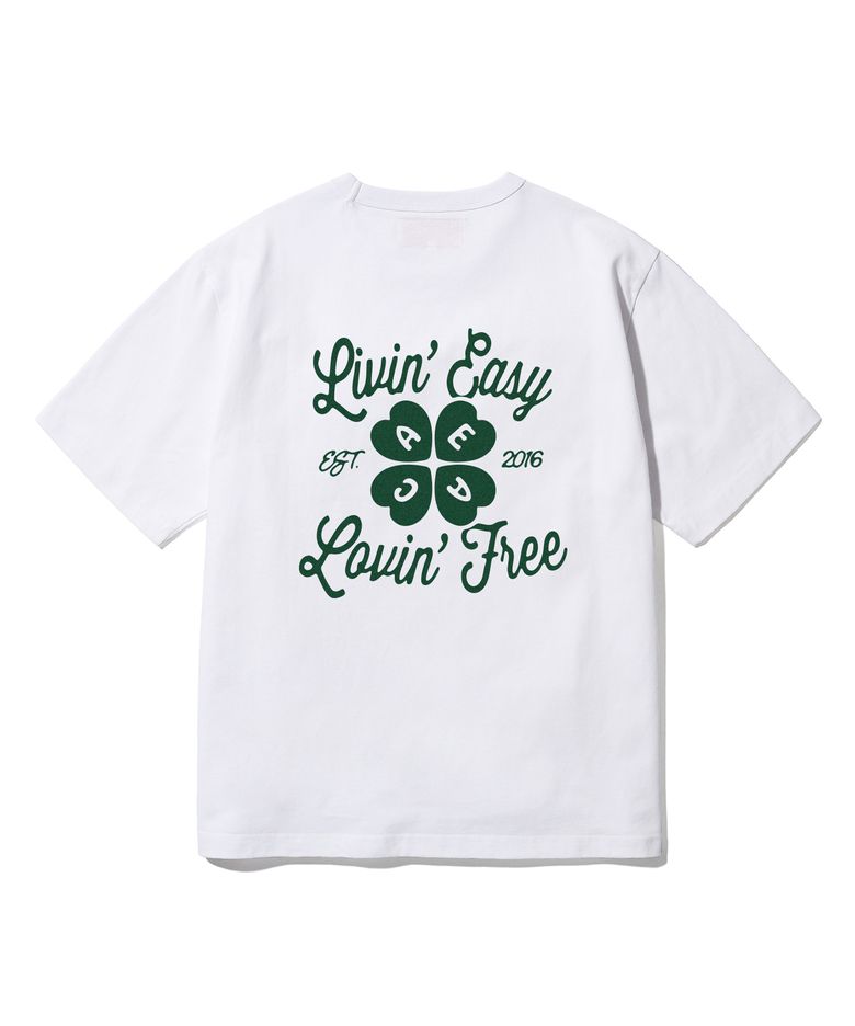 (Woman) AECA LOVIN EASY TEE-WHITE