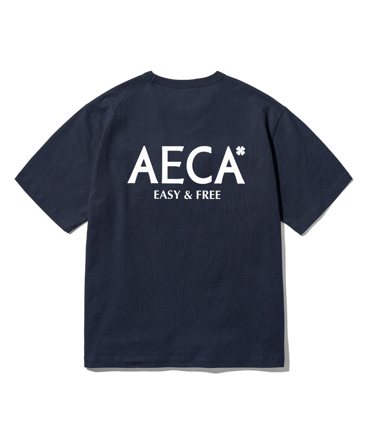 에이카화이트(AECA) (Woman) AECA SIGNATURE TEE-NAVY
