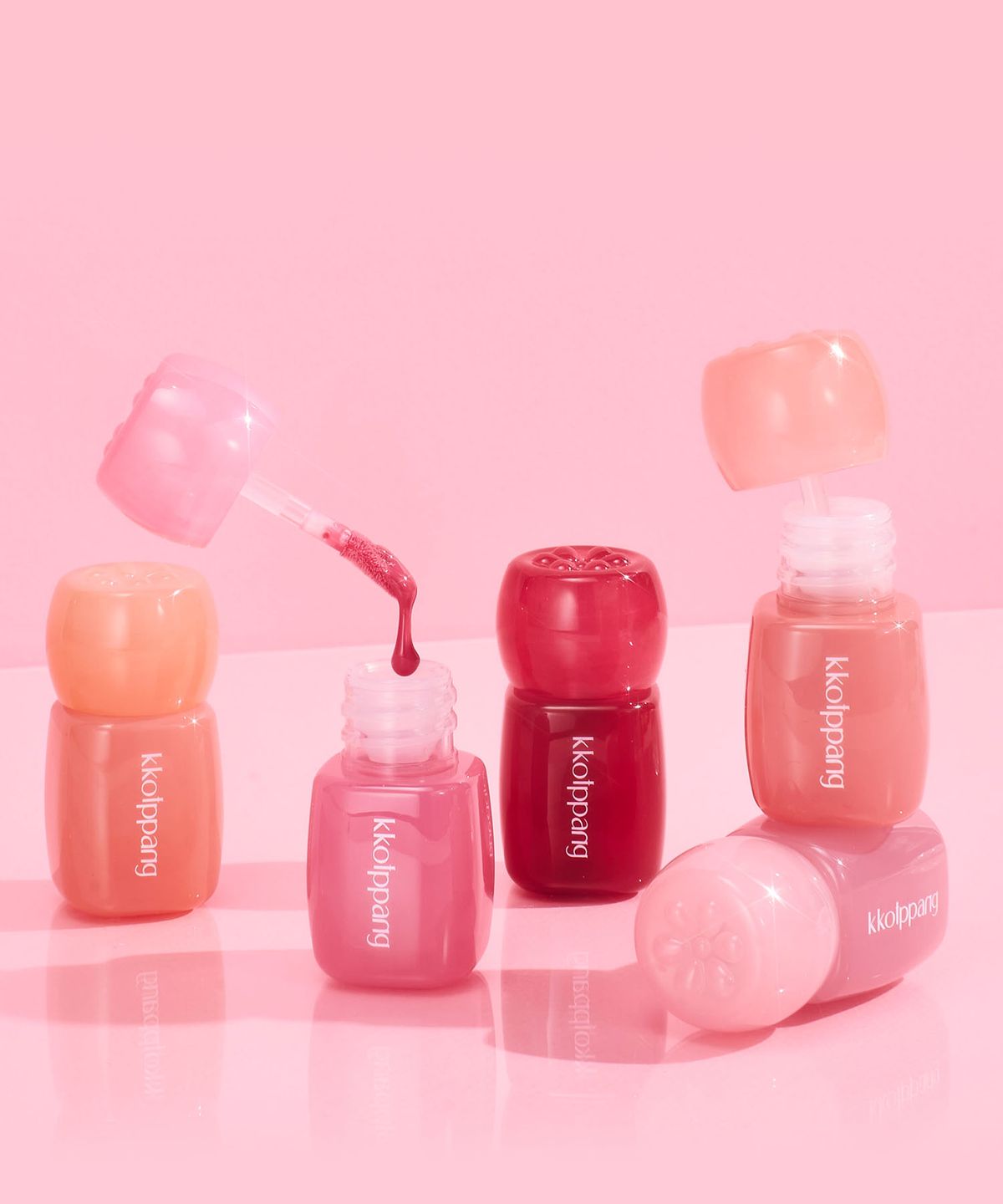 꽃빵(KKOTPPANG) 피네 시럽 글로스 (5 colors)